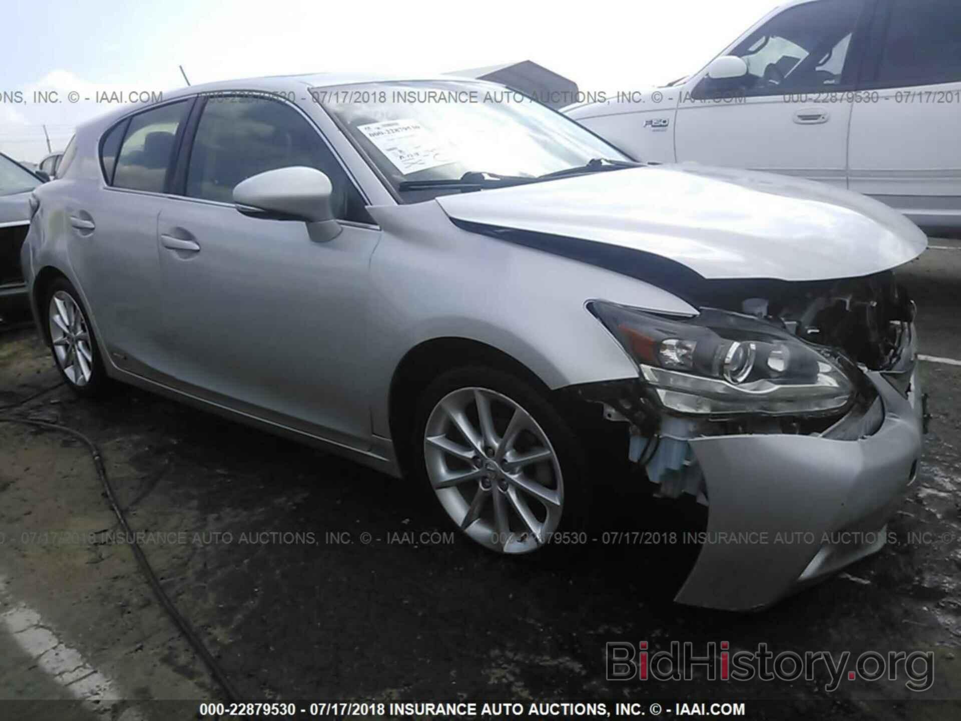 Photo JTHKD5BH4C2122543 - LEXUS CT 2012