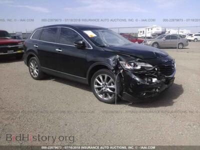 2014 Mazda CX-9, черный — VIN JM3TB2DA8E0444697, IAAI