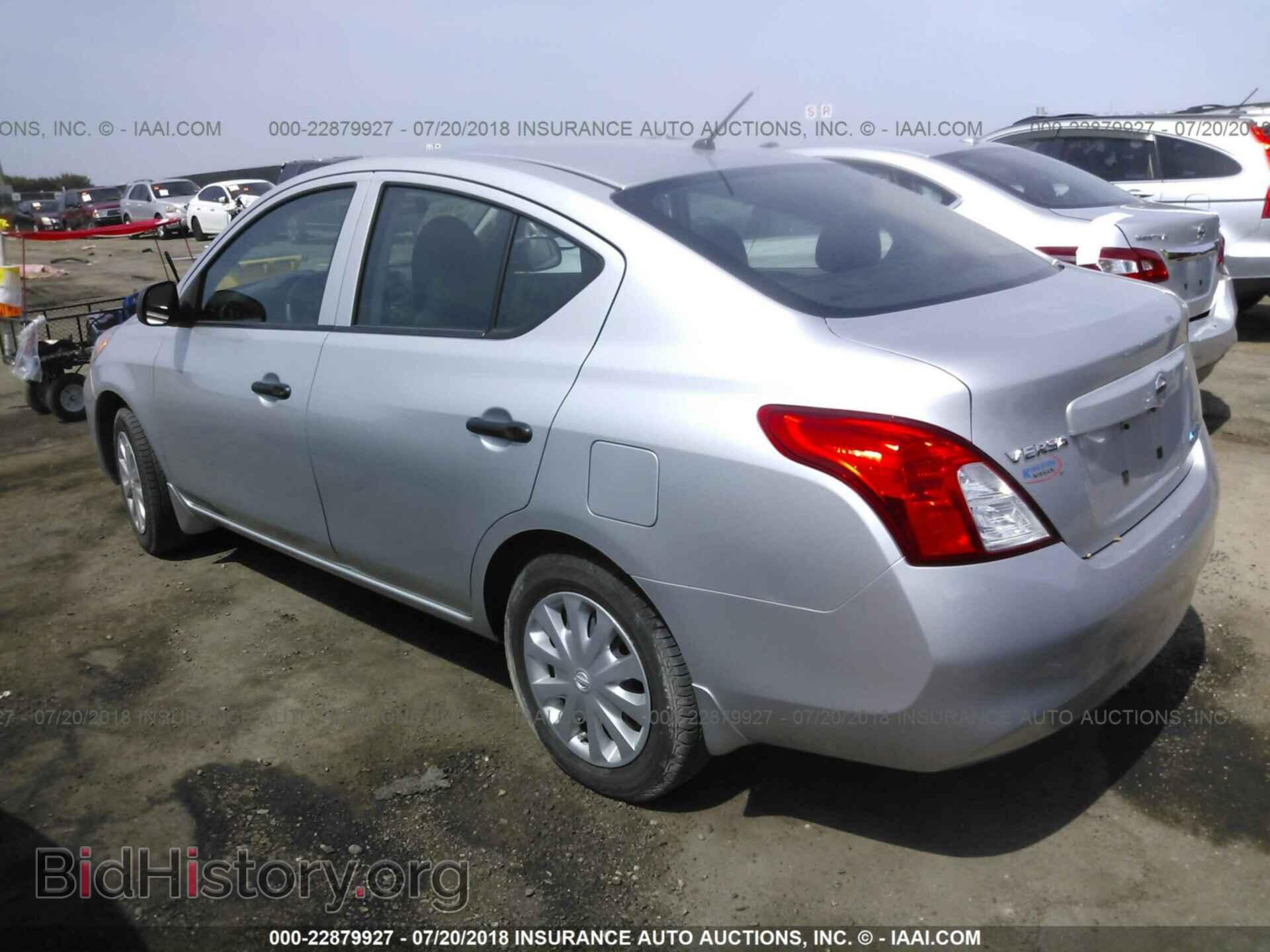 2012 Nissan Versa - VIN: 3N1CN7AP5CL877970 - Фото 3