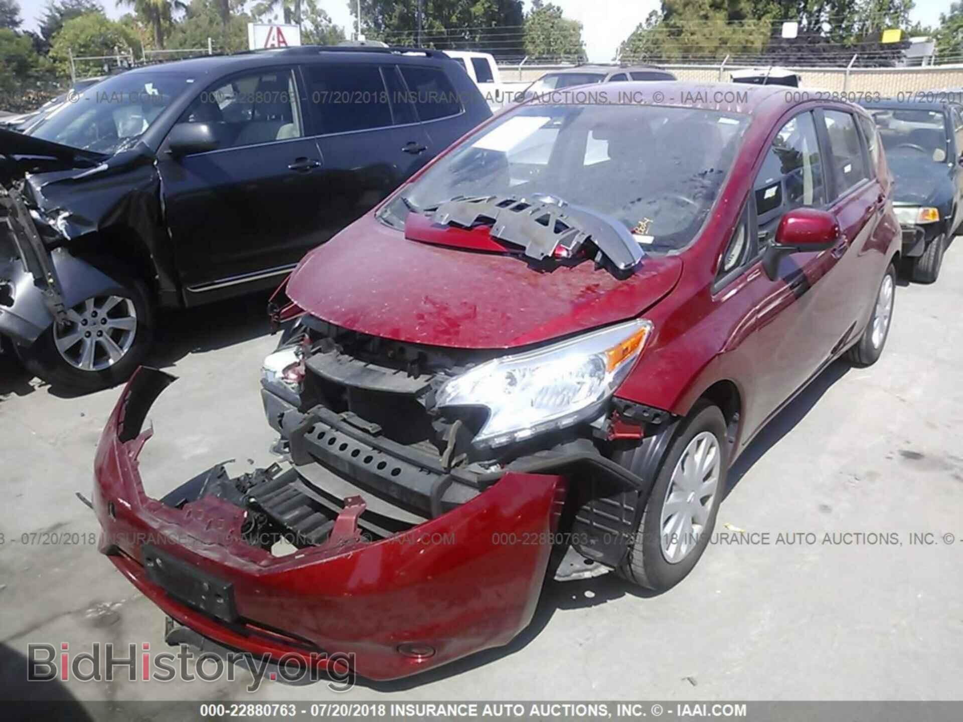 2014 Nissan Versa note - VIN: 3N1CE2CP5EL407537 - Фото 2