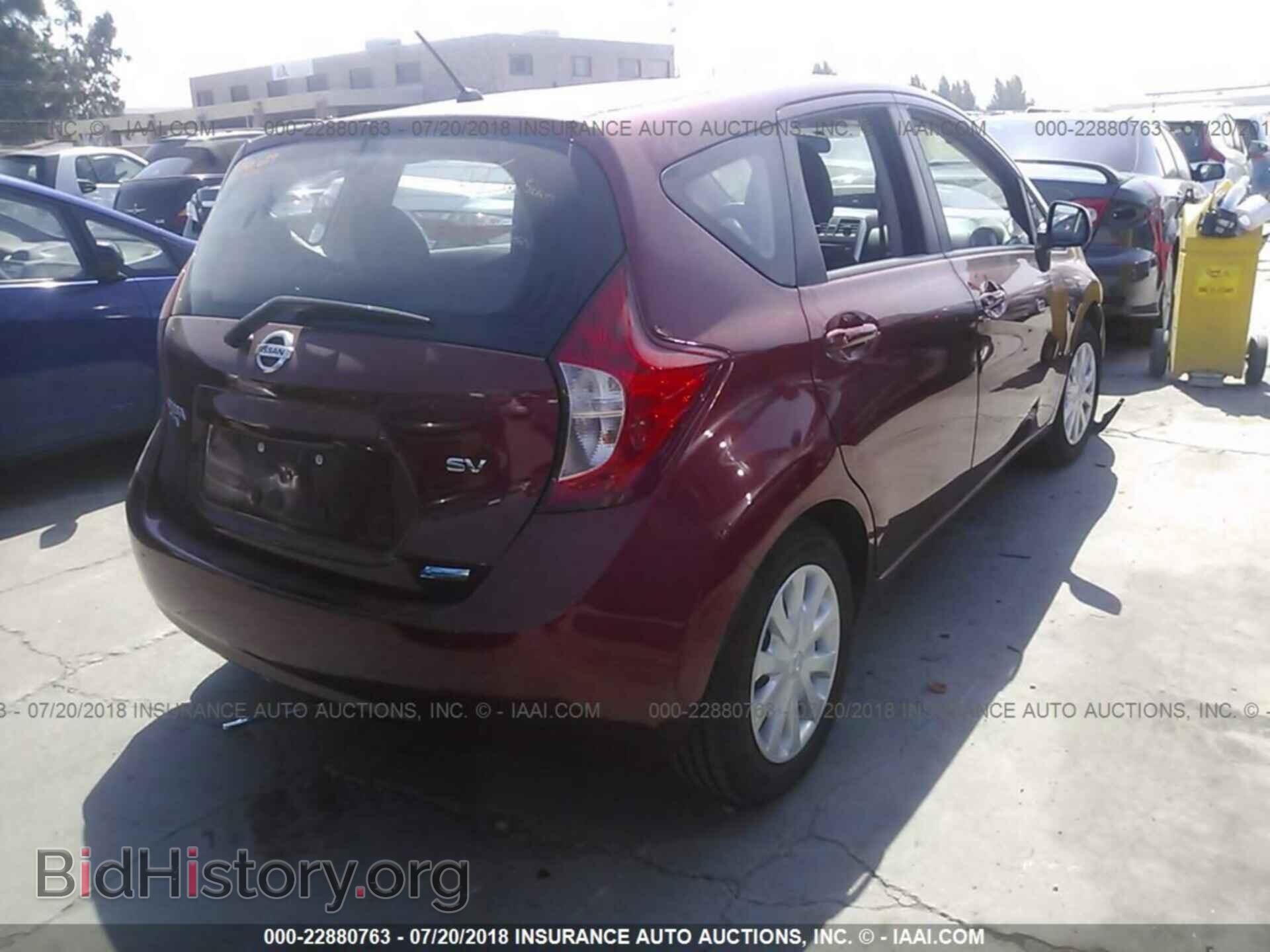 2014 Nissan Versa note - VIN: 3N1CE2CP5EL407537 - Фото 4