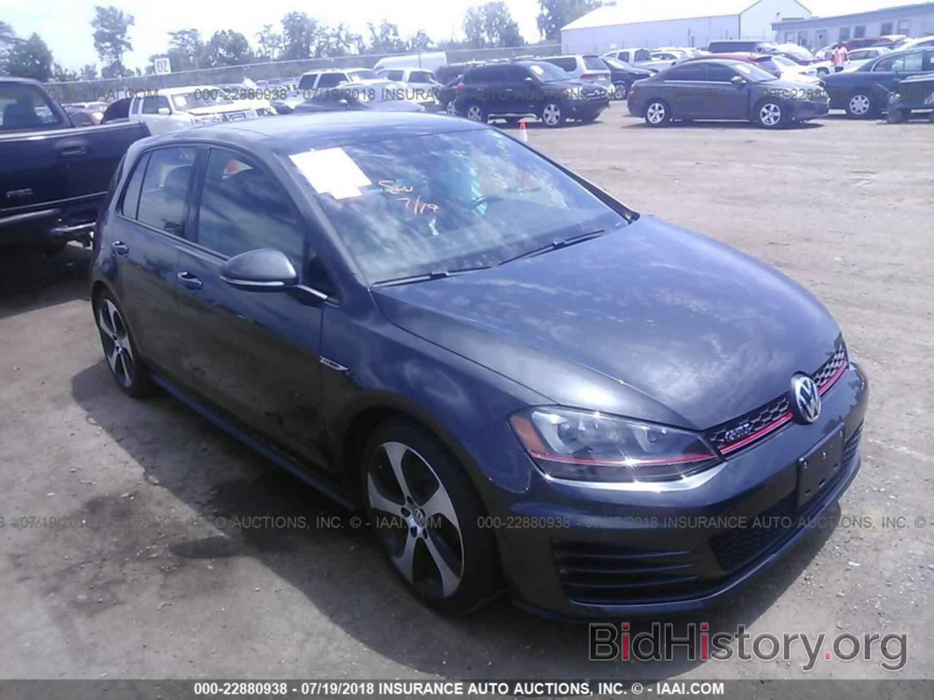 Photo 3VW5T7AU6FM030307 - Volkswagen Gti 2015