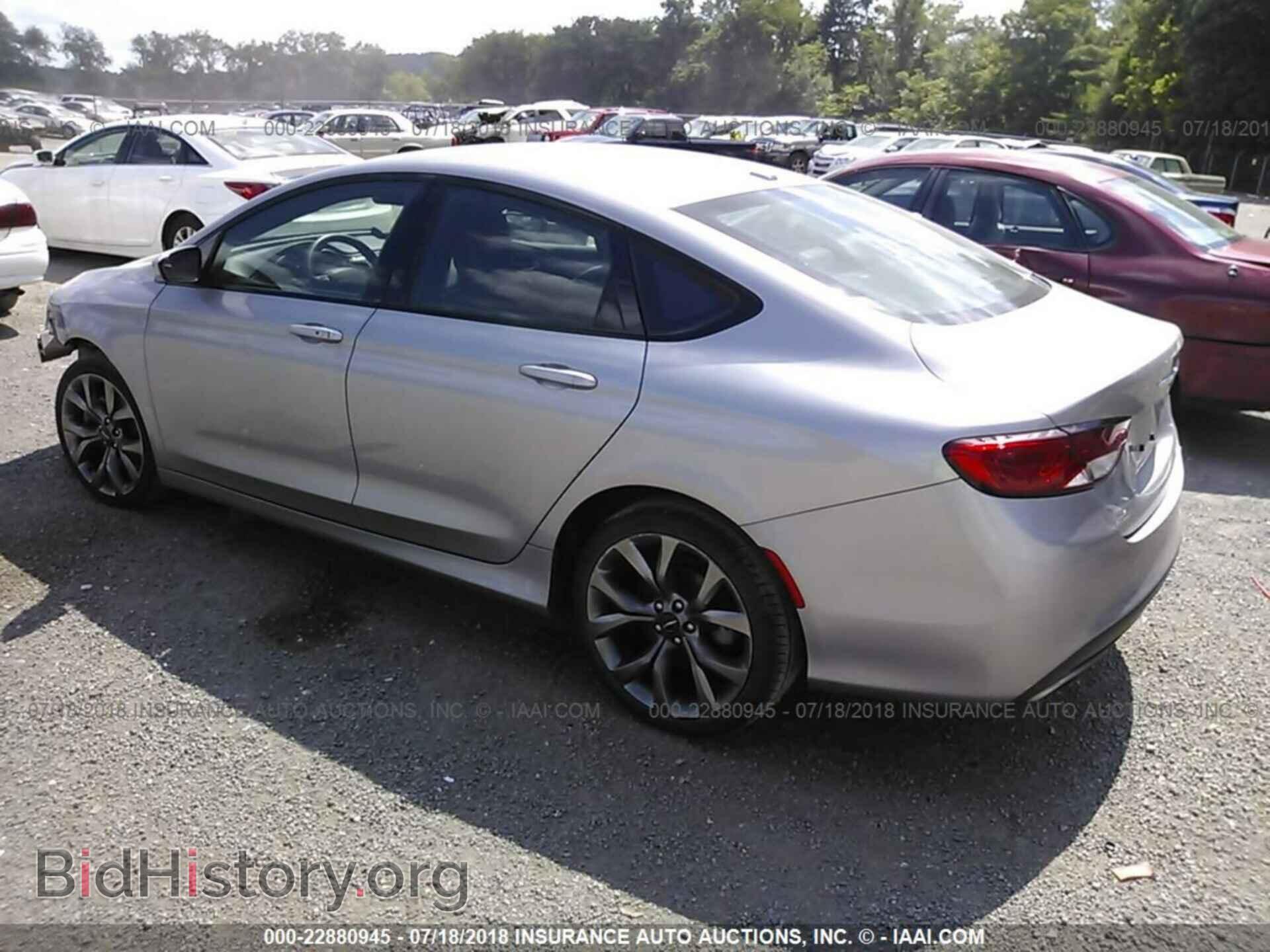 2015 Chrysler 200 - VIN: 1C3CCCBB9FN757130 - Photo 3