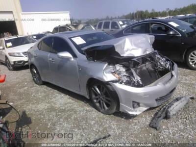 2011 Lexus IS, silver — VIN JTHBF5C21B2101717, IAAI