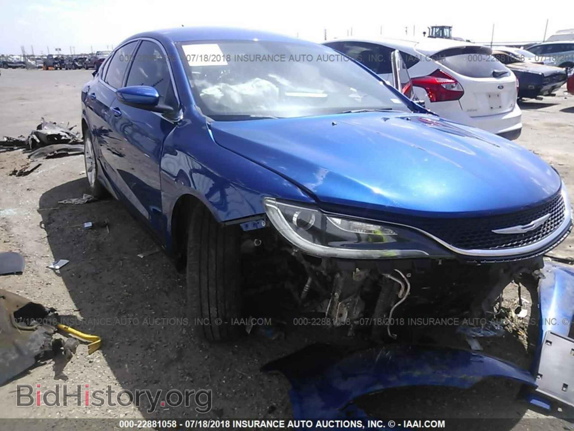 Фотография 1C3CCCAB9FN655649 - Chrysler 200 2015