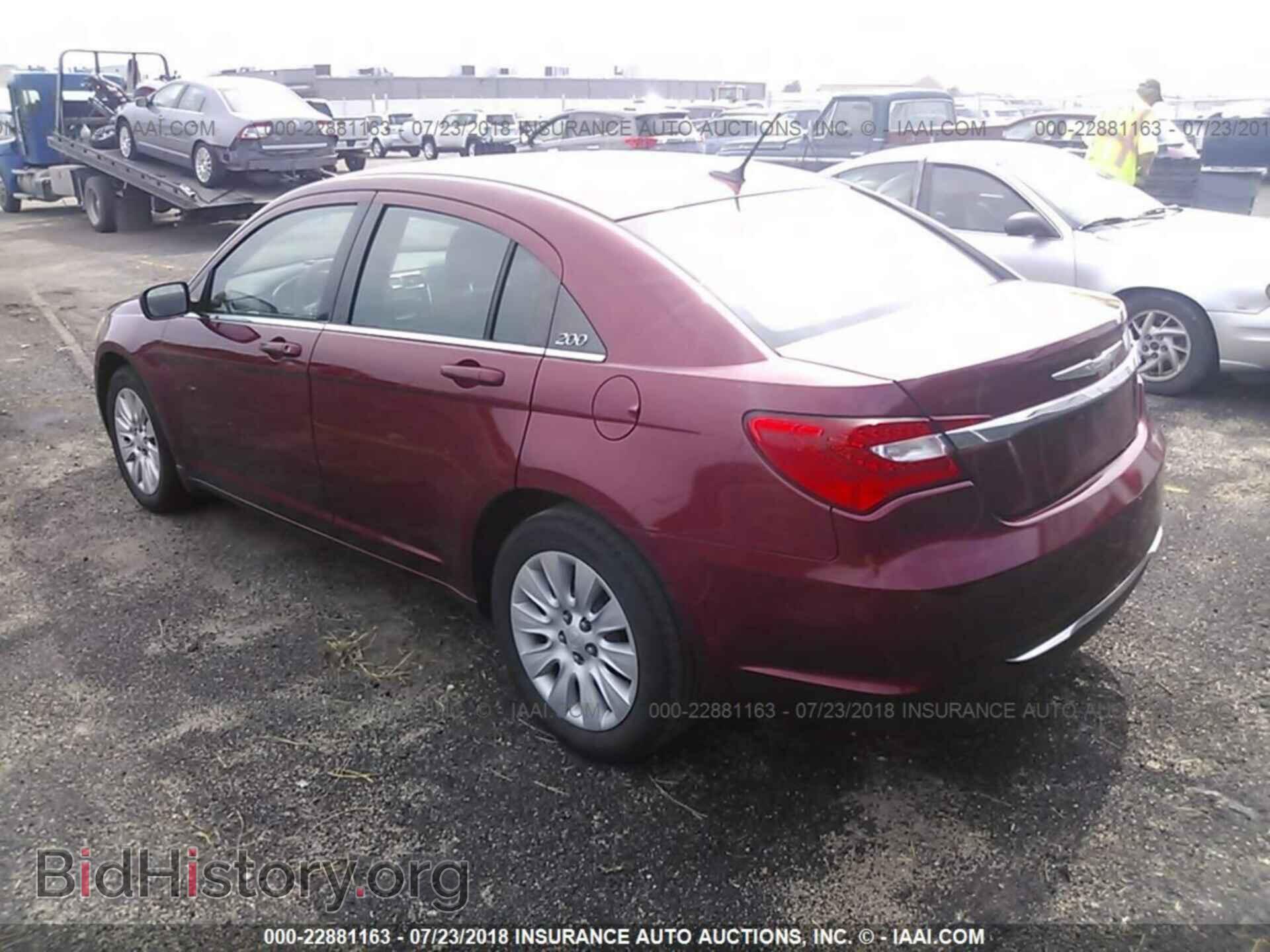 2014 Chrysler 200 - VIN: 1C3CCBAG8EN137150 - Photo 3
