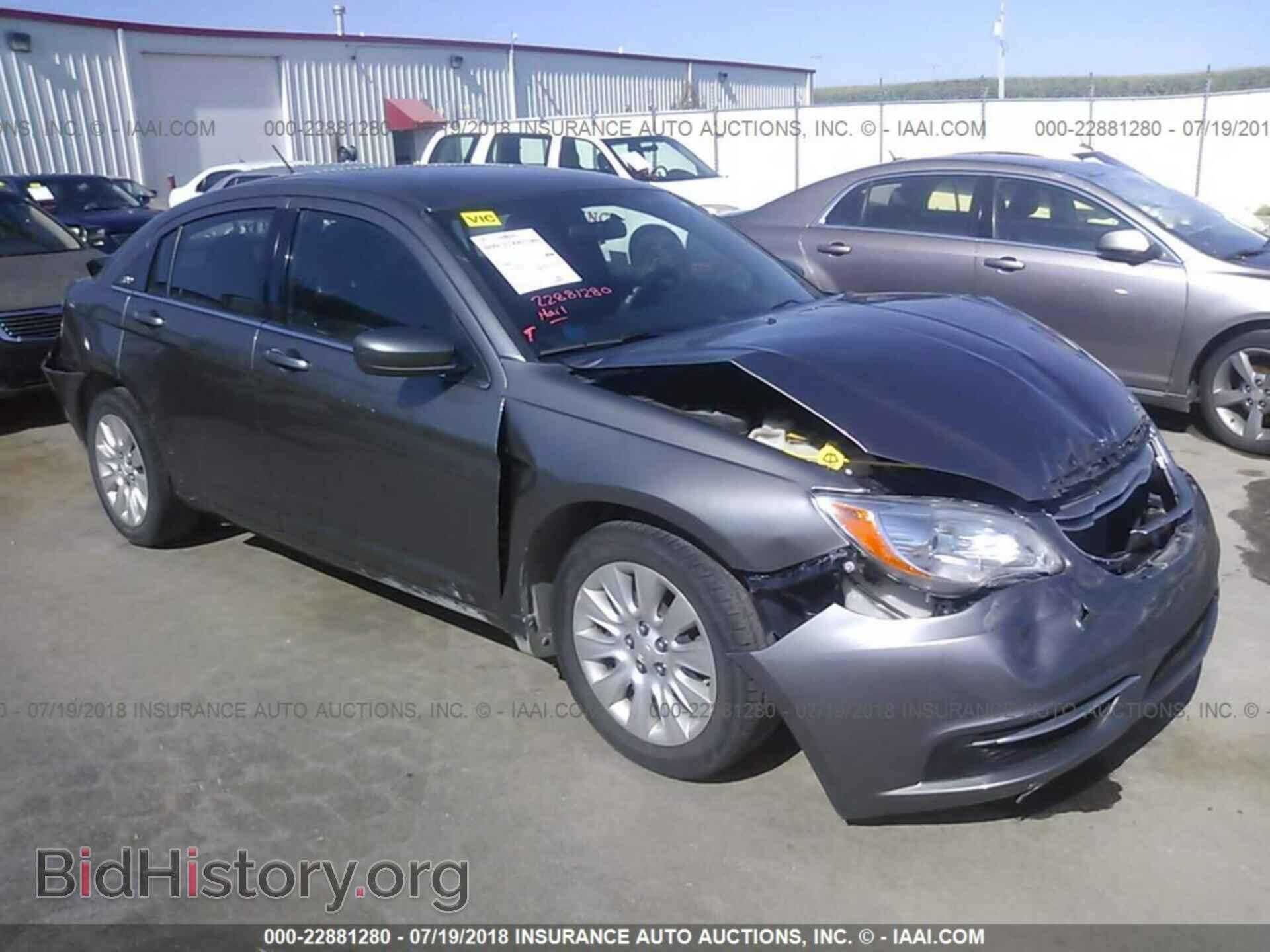 Фотография 1C3CCBAB7CN321187 - Chrysler 200 2012