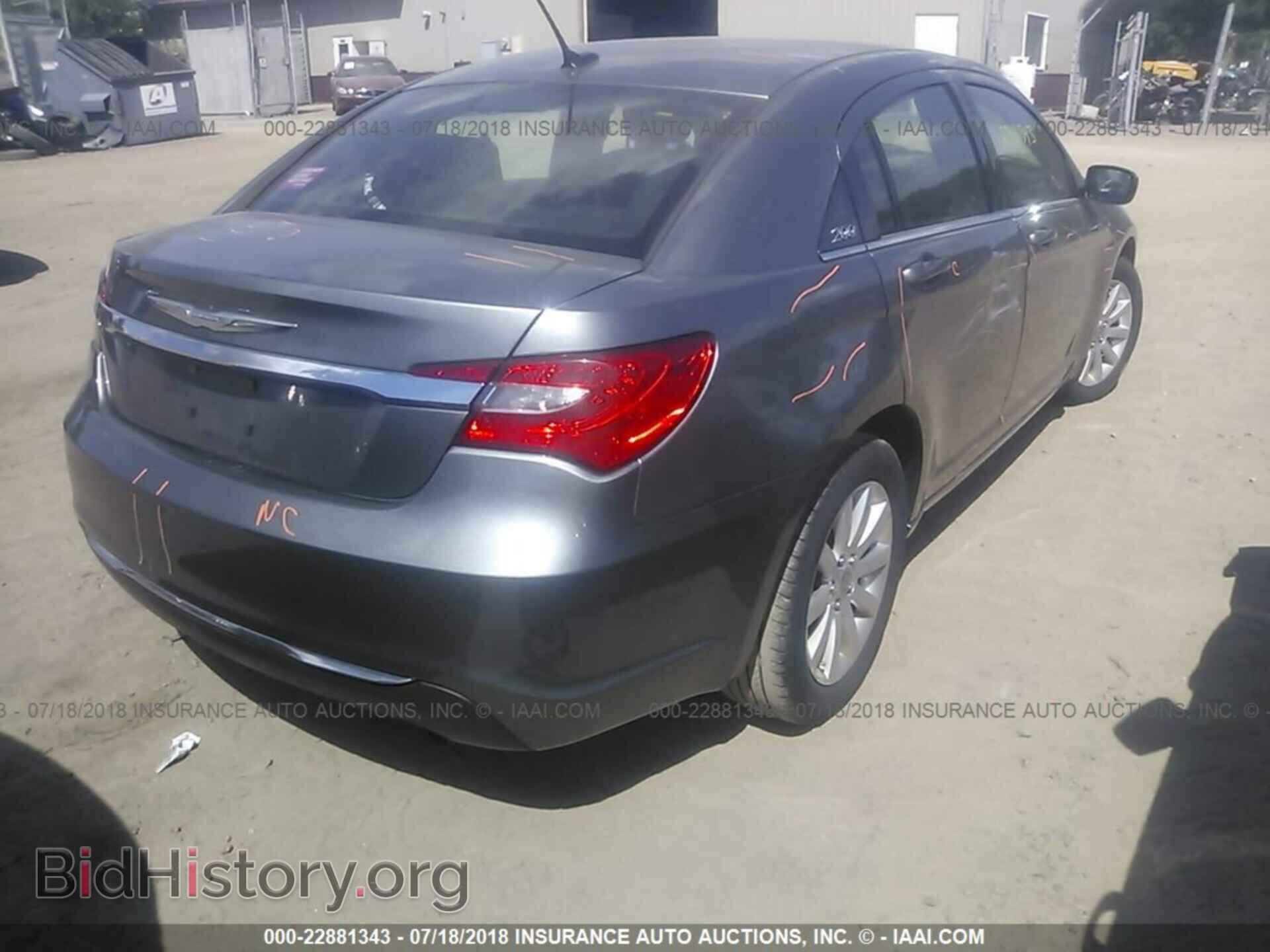 2012 Chrysler 200 - VIN: 1C3CCBBB0CN106507 - Фото 4