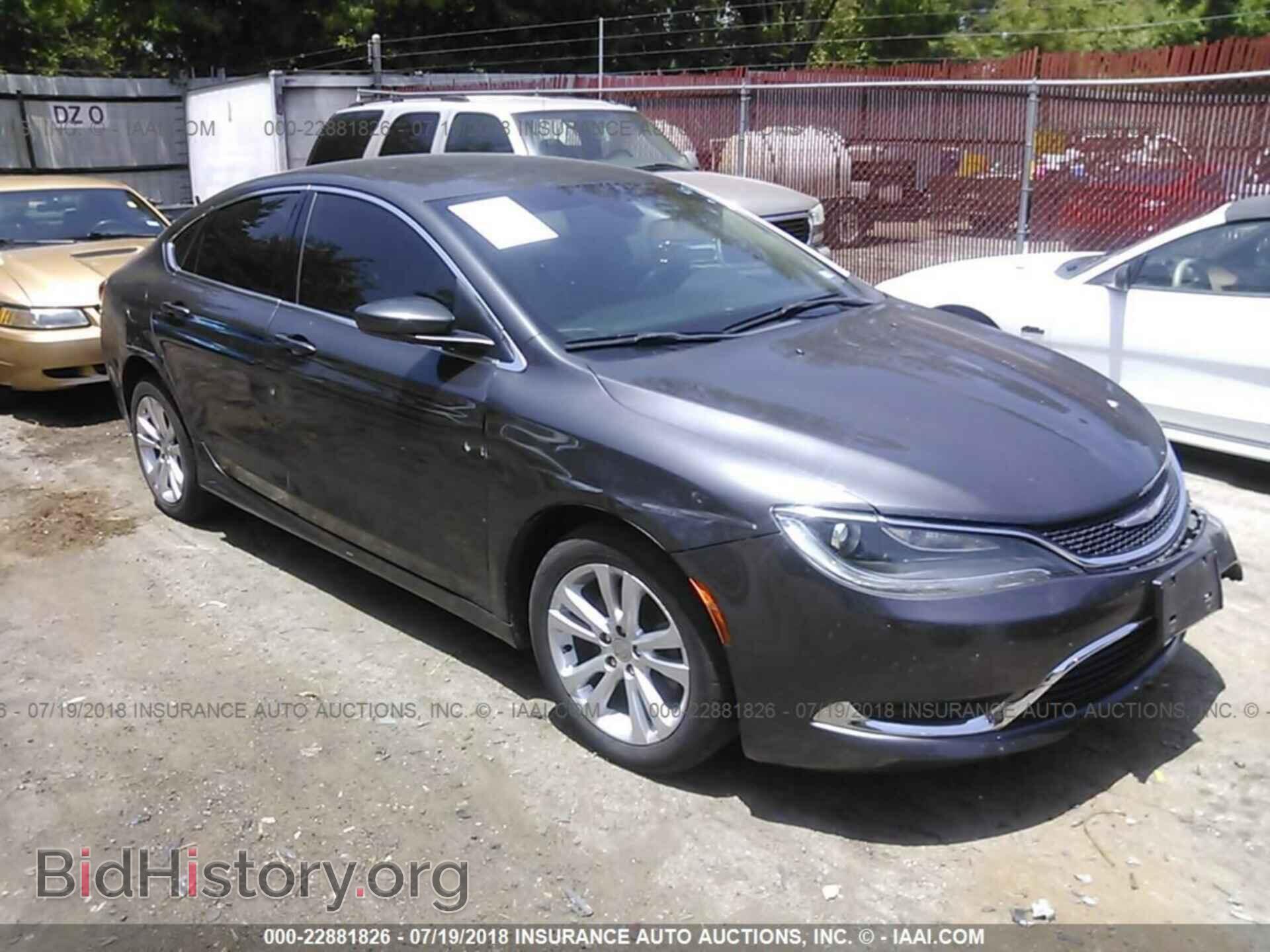 Photo 1C3CCCAB7FN592082 - Chrysler 200 2015