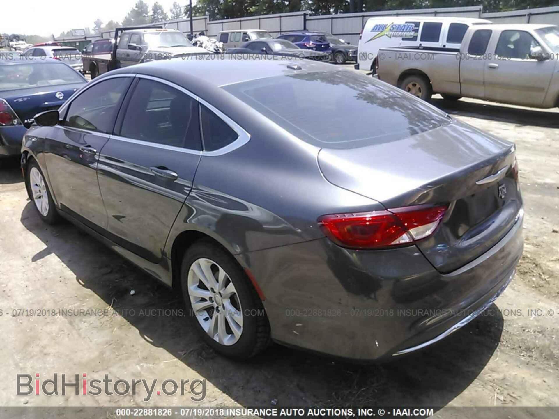 2015 Chrysler 200 - VIN: 1C3CCCAB7FN592082 - Фото 3