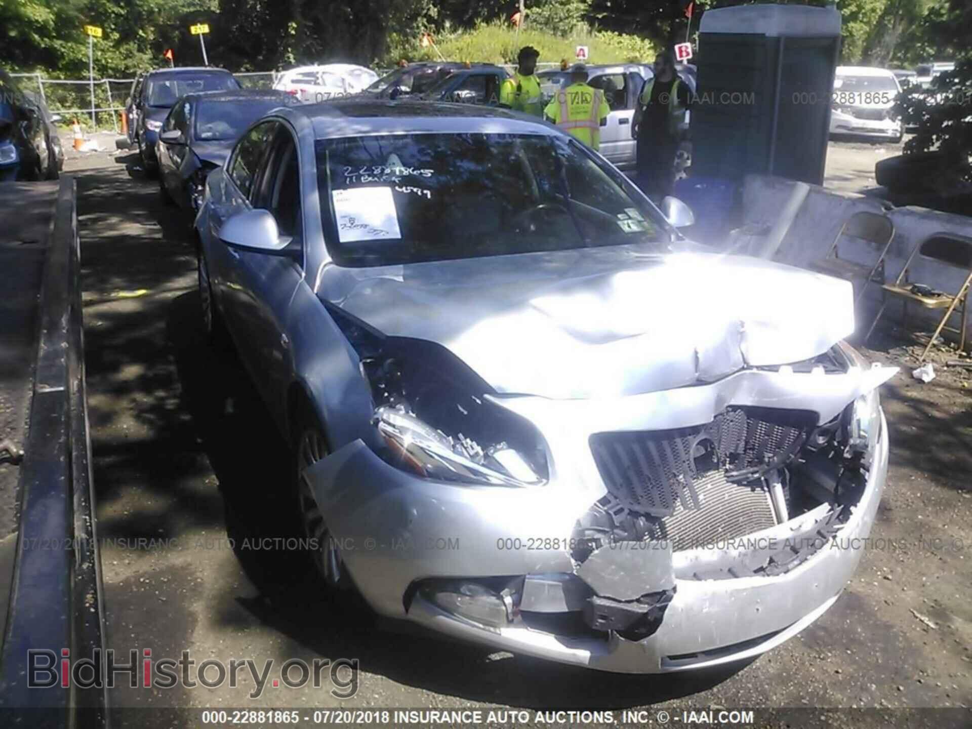 Фотография 2G4GS5EC8B9205465 - BUICK REGAL 2011