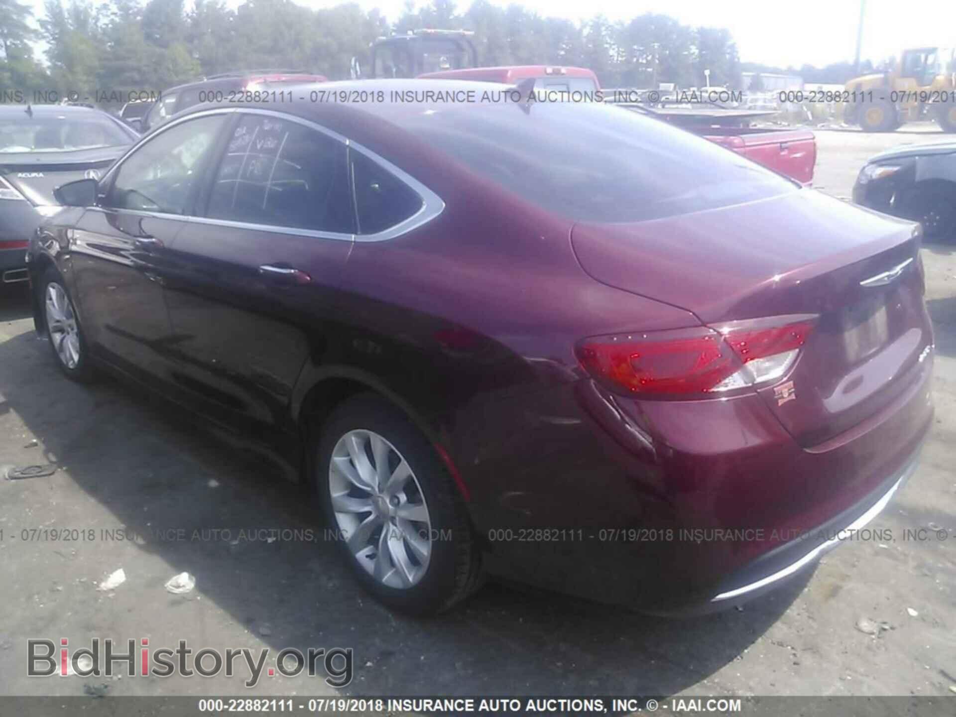 2015 Chrysler 200 - VIN: 1C3CCCCB3FN520745 - Photo 3