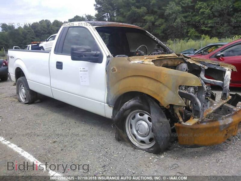 2011 Ford F150 (VIN 1FTNF1EF4BKD82435) — photo 1 of 10, IAAI, damage: engine burn