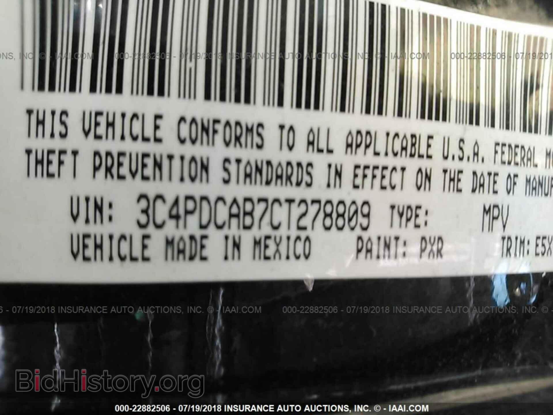2012 Dodge Journey - VIN: 3C4PDCAB7CT278809 - Photo 9