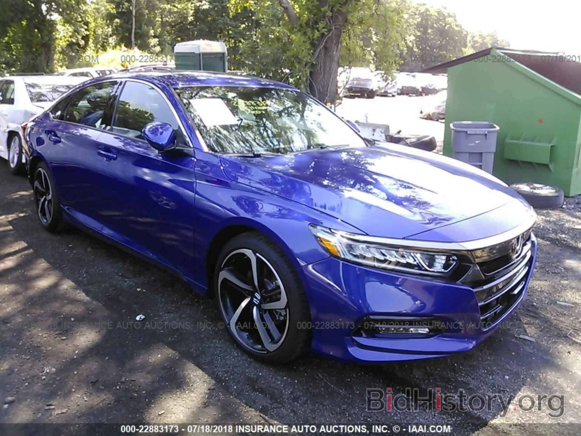 Photo 1HGCV2F3XJA018885 - Honda Accord 2018