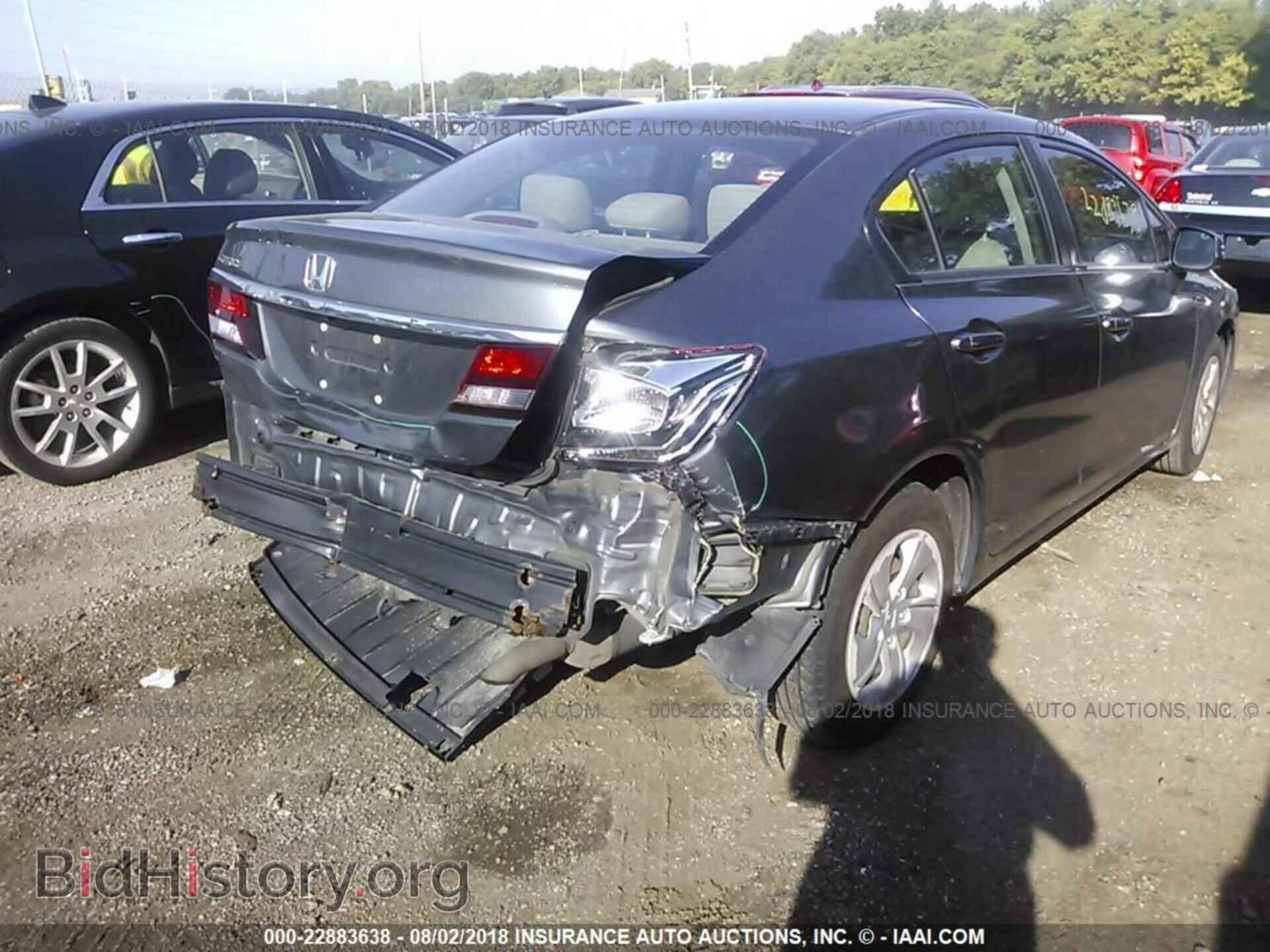 2013 Honda Civic - VIN: 19XFB2F58DE056624 - Фото 4