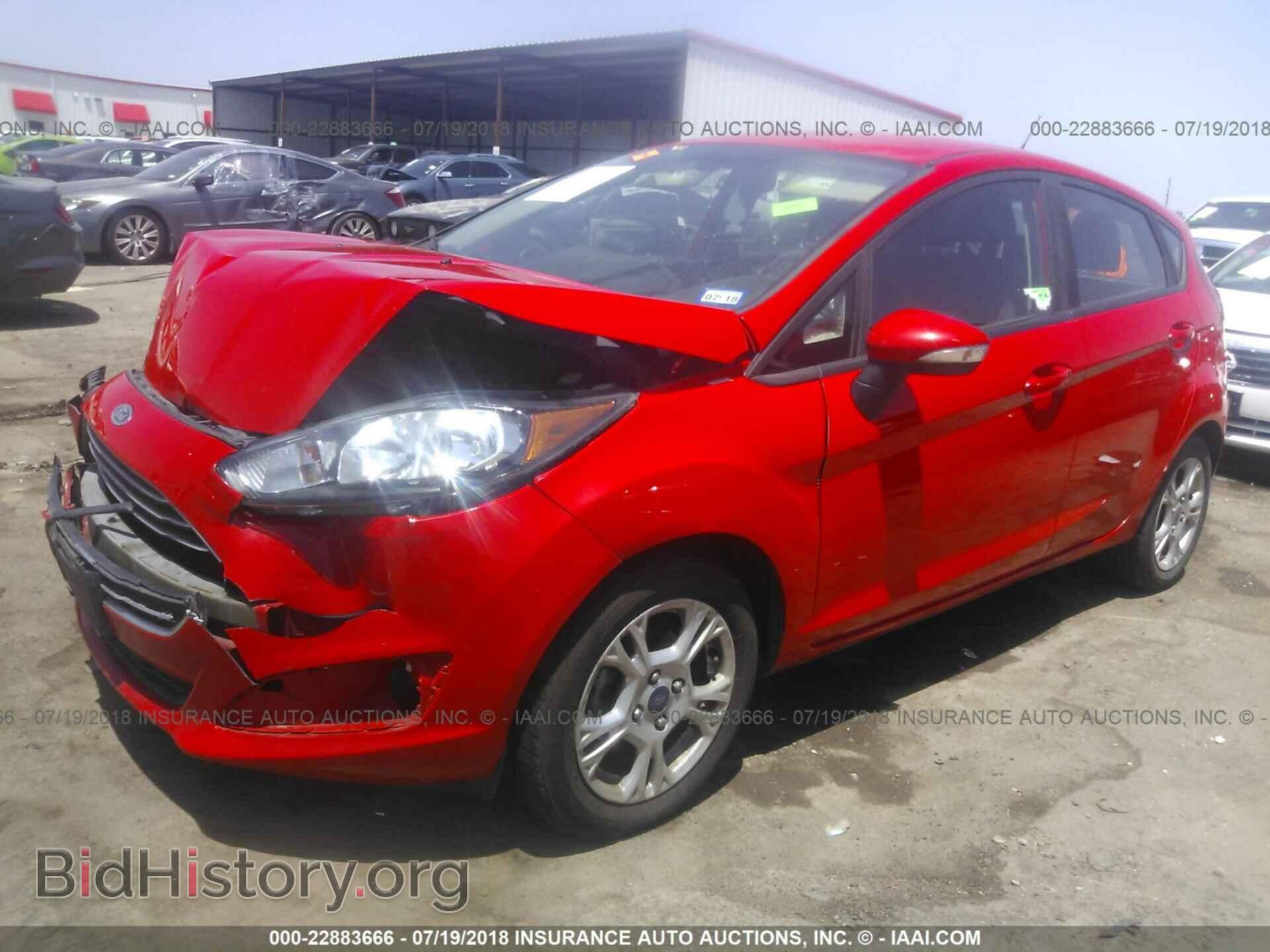 2015 Ford Fiesta - VIN: 3FADP4EJ2FM184410 - Фото 2