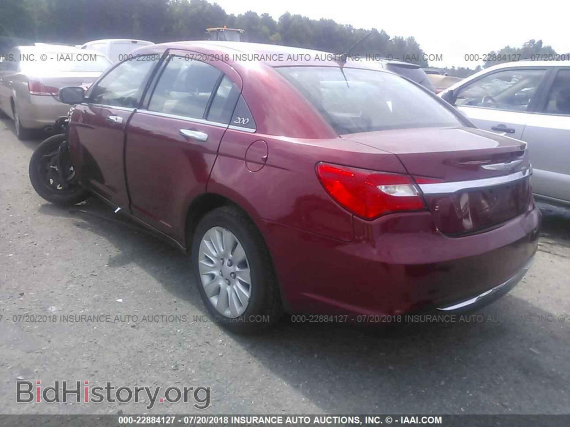 2014 Chrysler 200 - VIN: 1C3CCBAB0EN167974 - Фото 3