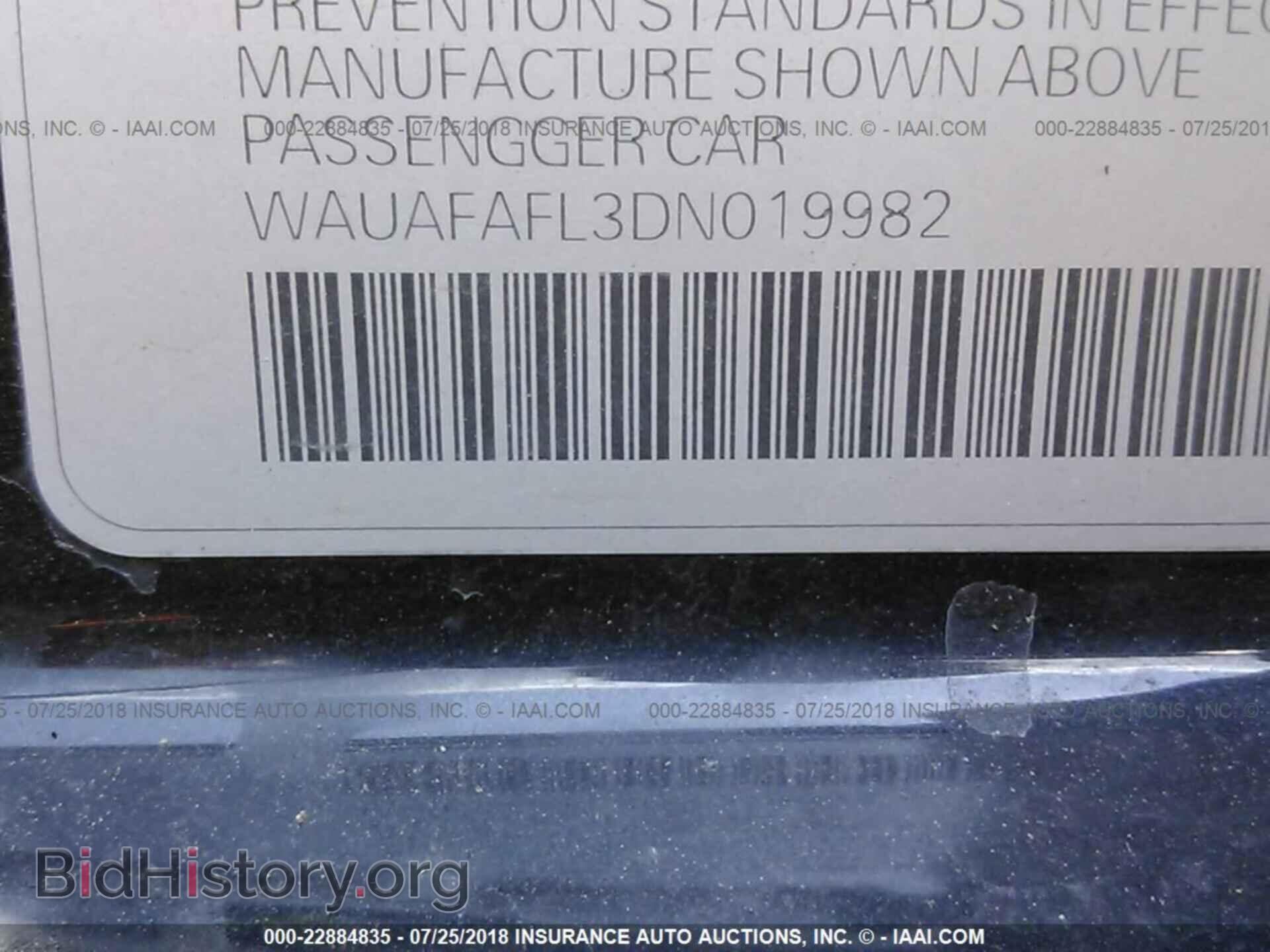 2013 Audi A4 - VIN: WAUAFAFL3DN019982 - Photo 9