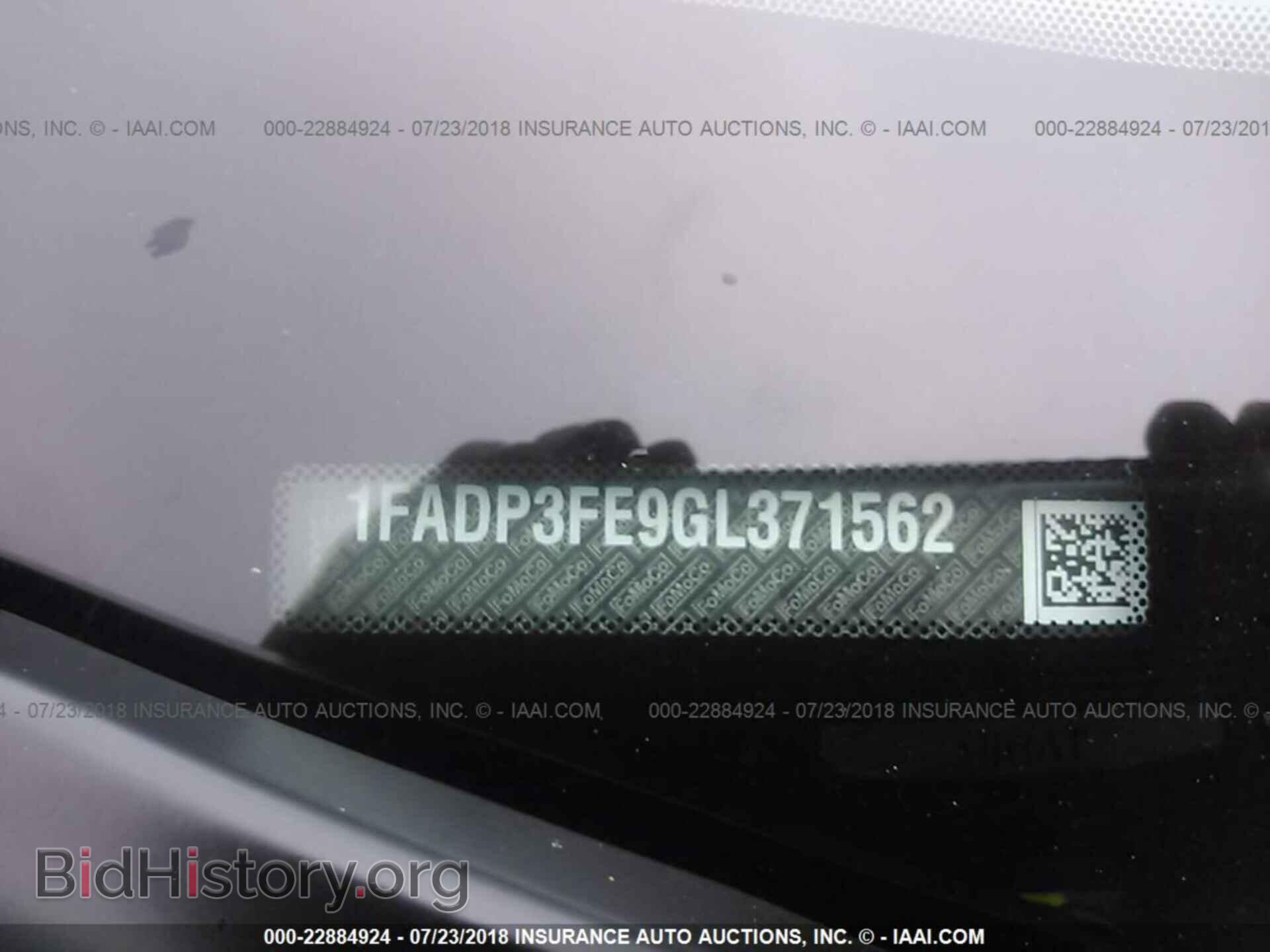 2016 Ford Focus - VIN: 1FADP3FE9GL371562 - Фото 9