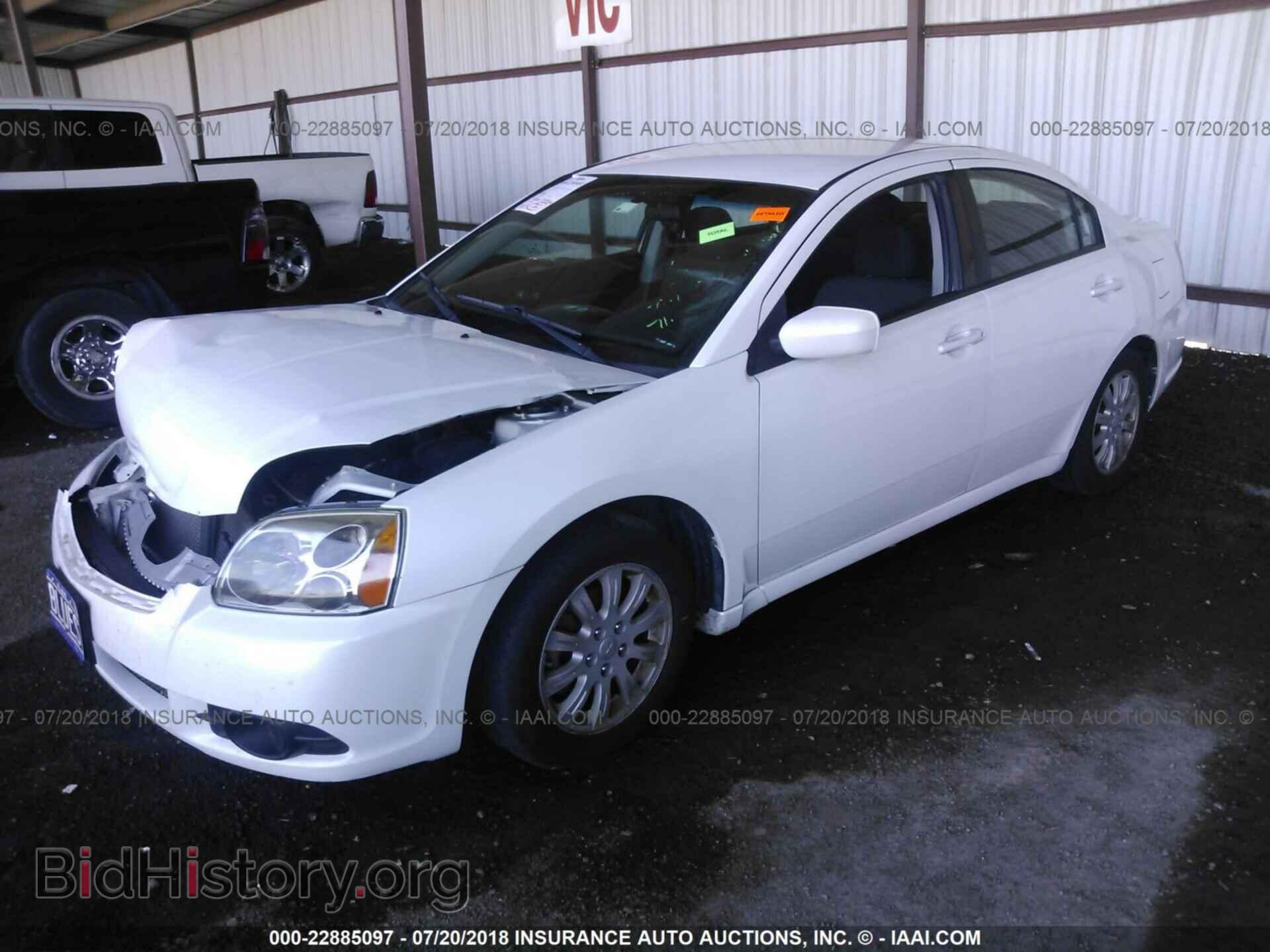 2012 Mitsubishi Galant - VIN: 4A32B2FF2CE013444 - Фото 2