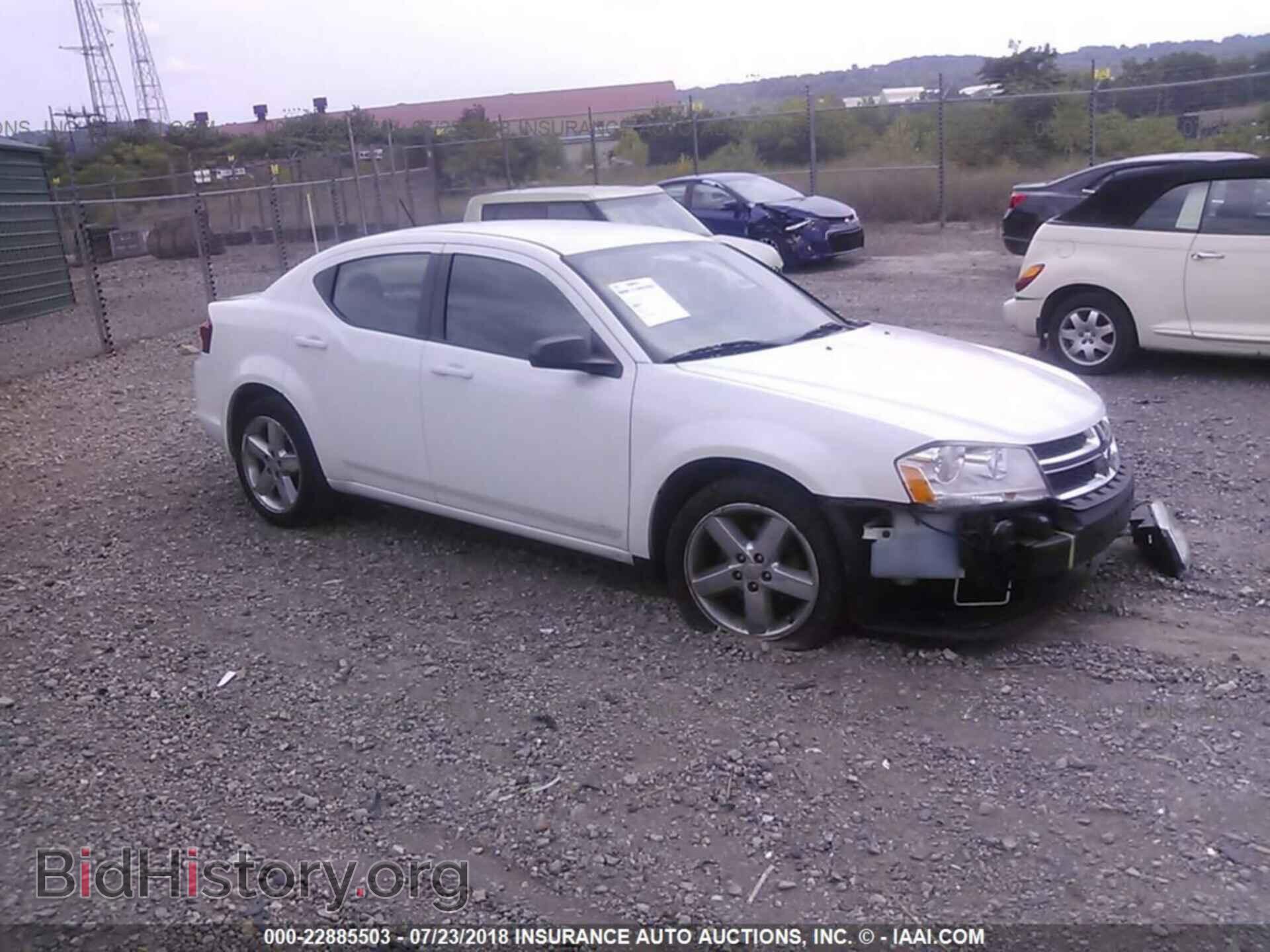 Photo 1C3CDZAB1DN667307 - Dodge Avenger 2013
