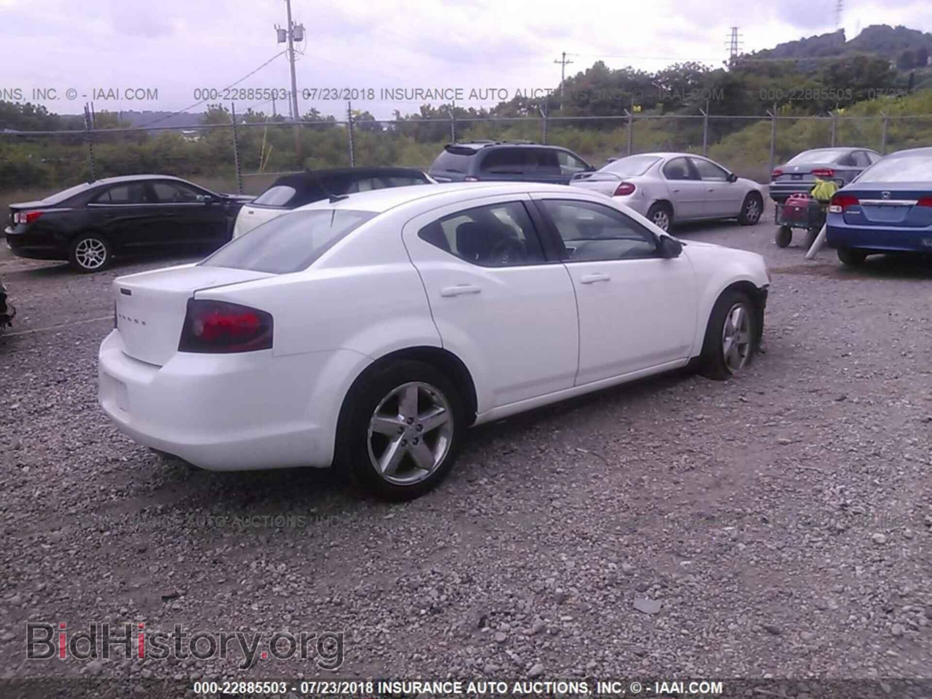 2013 Dodge Avenger - VIN: 1C3CDZAB1DN667307 - Фото 4