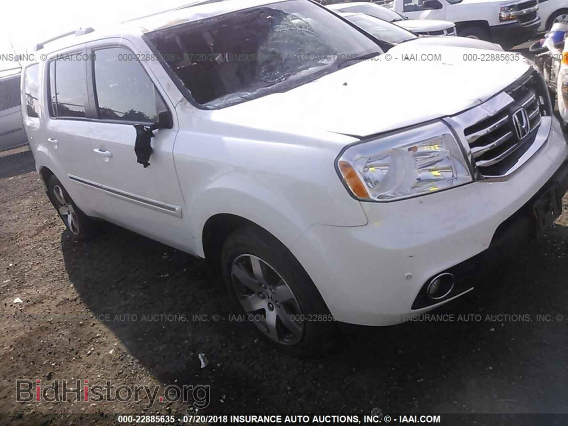Фотография 5FNYF4H98EB017116 - Honda Pilot 2014
