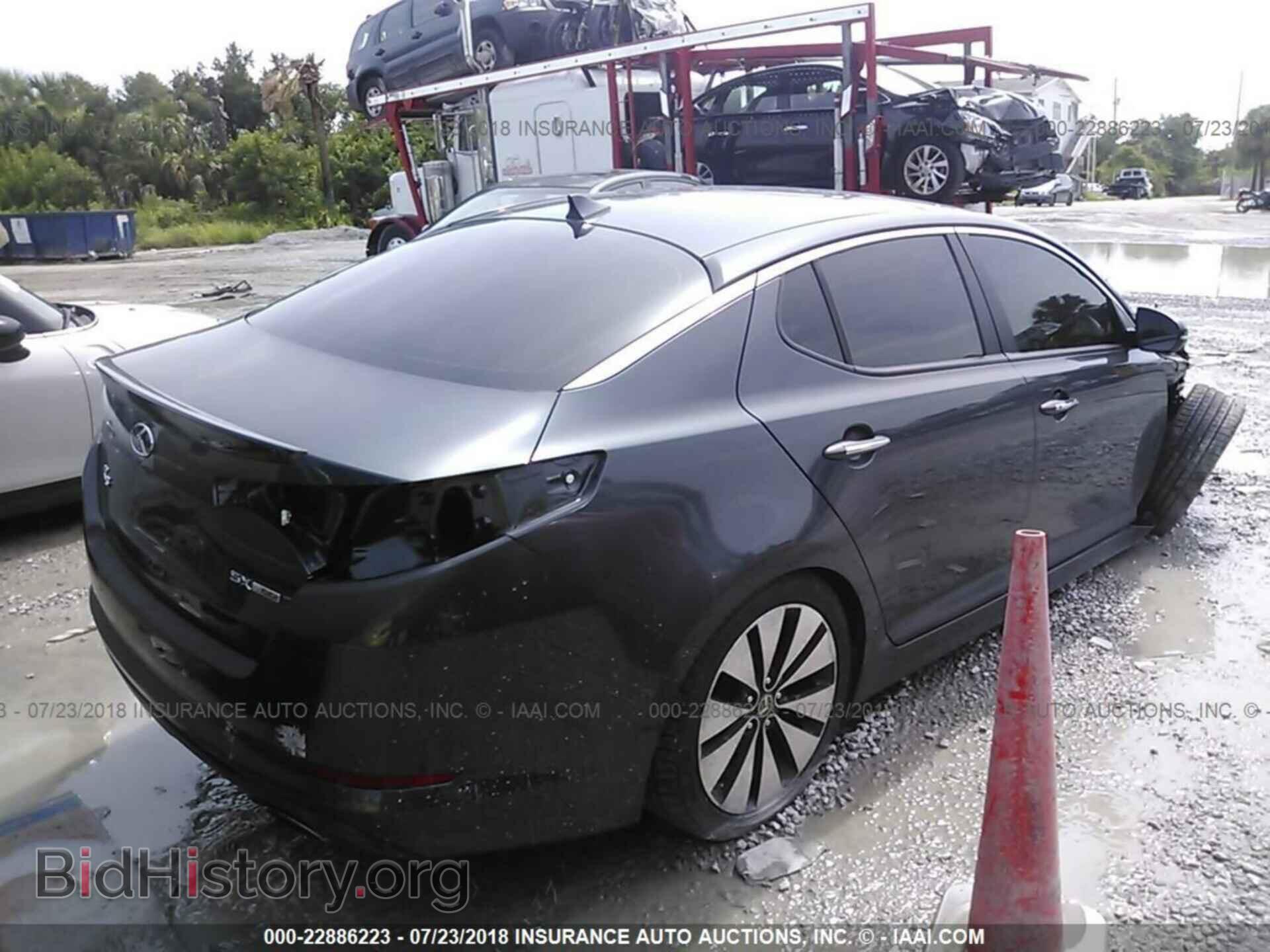 2011 Kia Optima - VIN: KNAGR4A69B5143627 - Фото 4