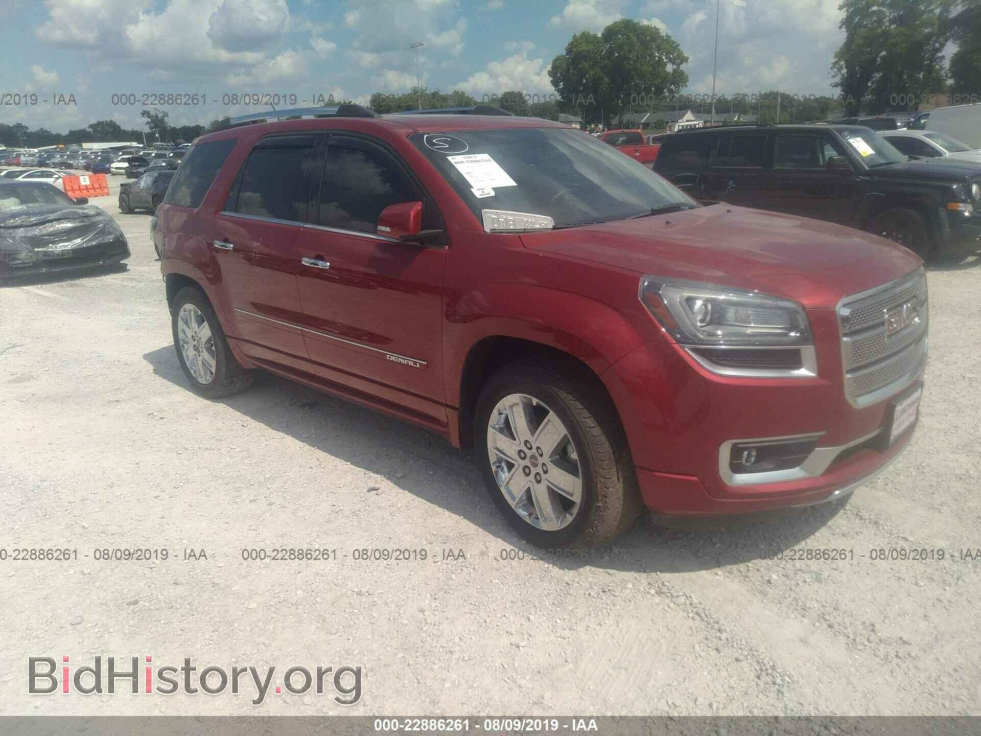 Фотография 1GKKRTKD3EJ332696 - GMC ACADIA 2014