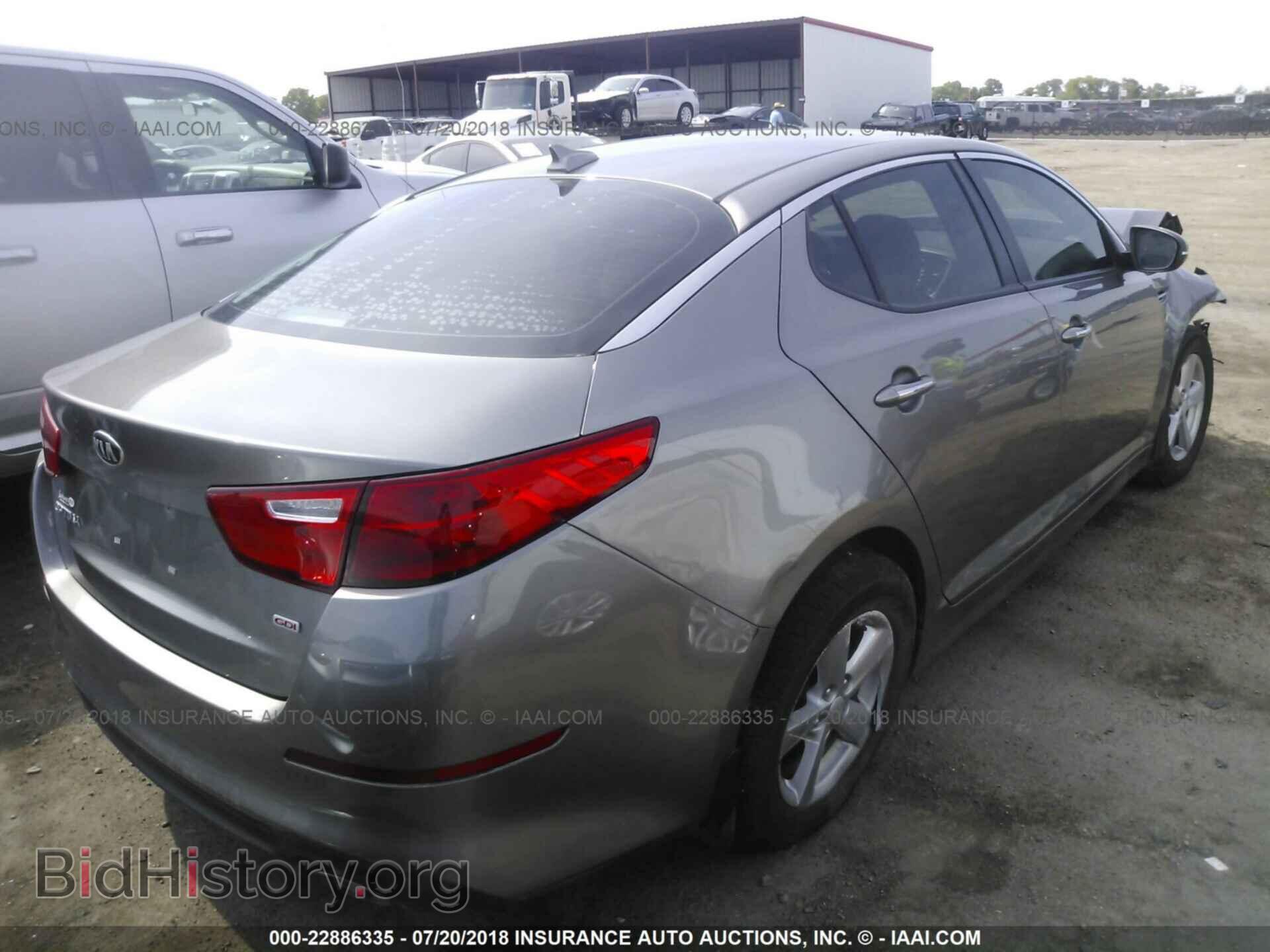 2015 Kia Optima - VIN: 5XXGM4A71FG357149 - Фото 4
