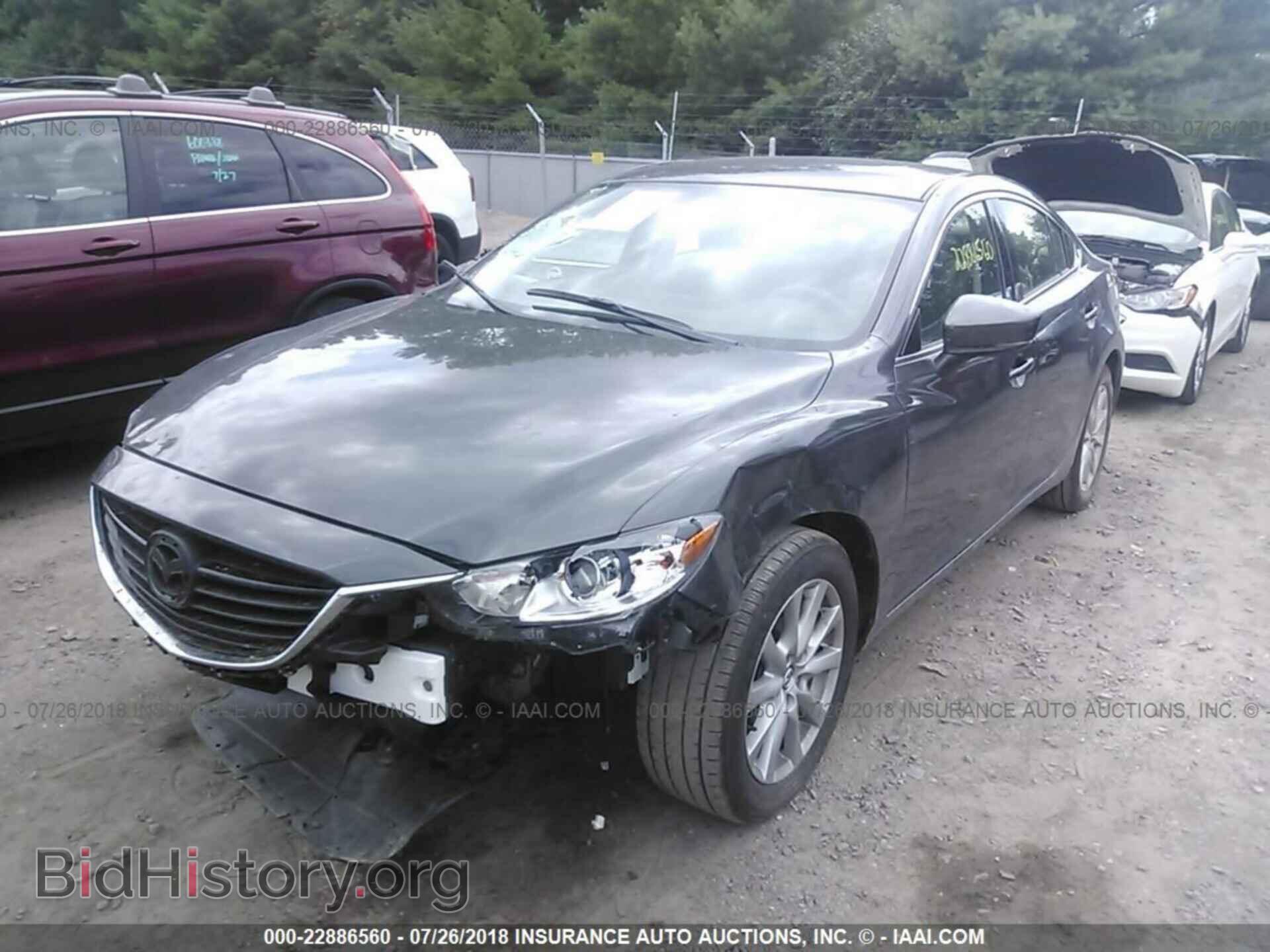 2017 Mazda 6 - VIN: JM1GL1U55H1154985 - Фото 2