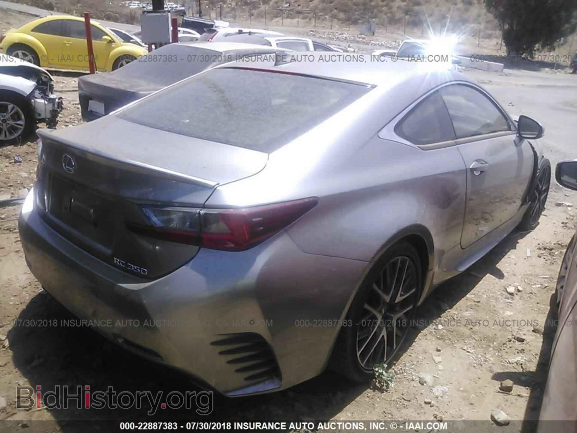 2016 Lexus Rc - VIN: JTHHE5BC2G5013983 - Фото 4