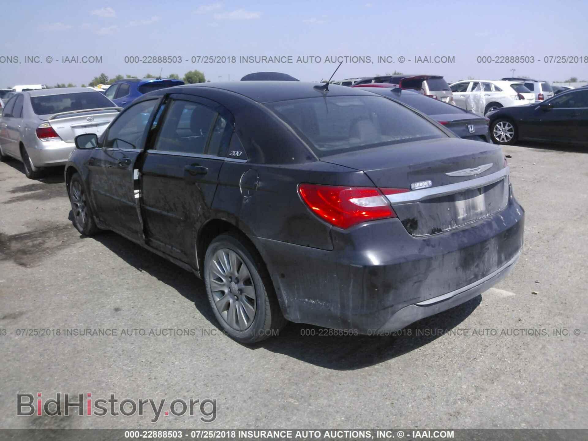 2012 Chrysler 200 - VIN: 1C3CCBAB0CN201618 - Фото 3