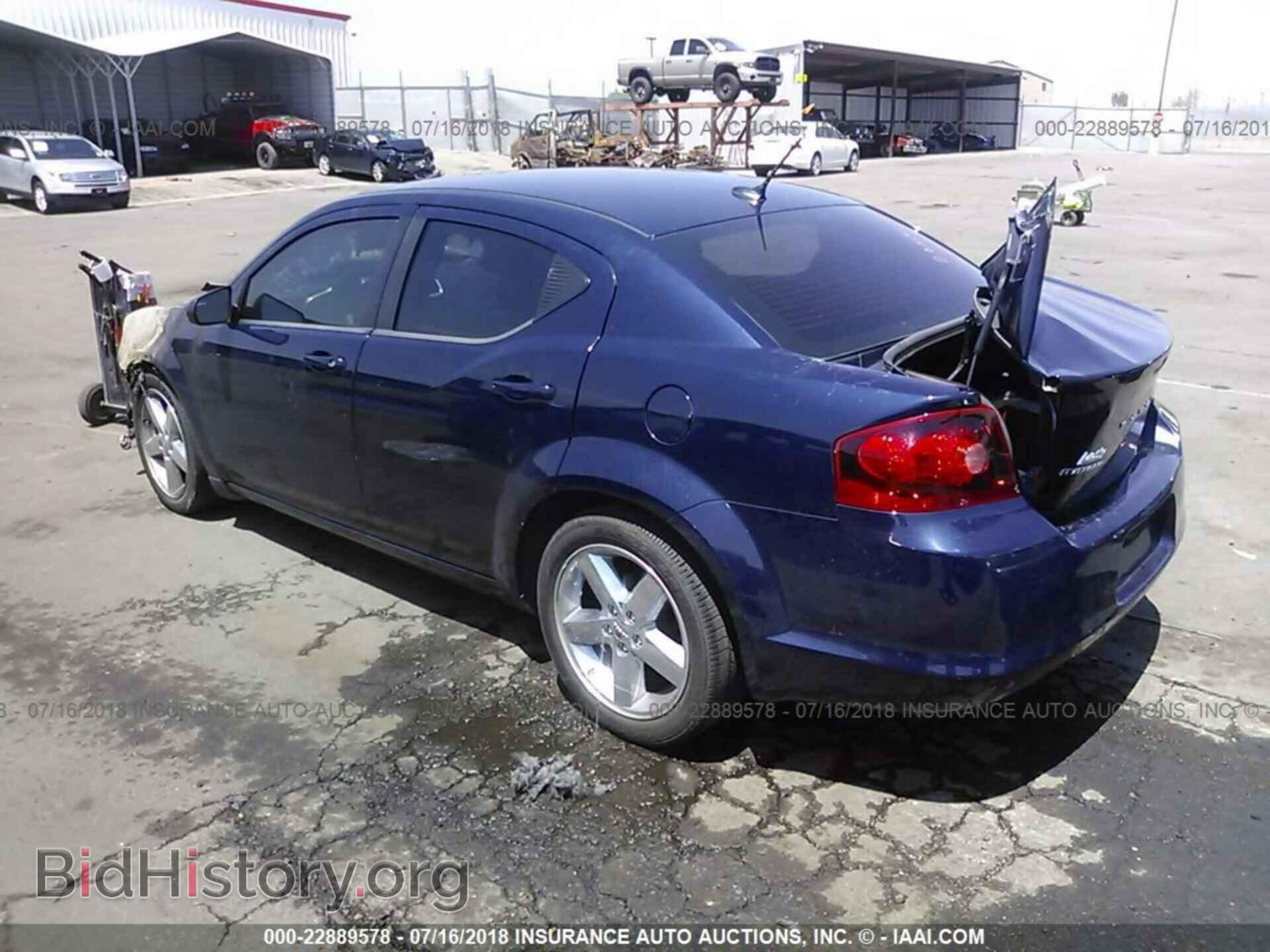 2013 Dodge Avenger - VIN: 1C3CDZAB6DN657792 - Фото 3