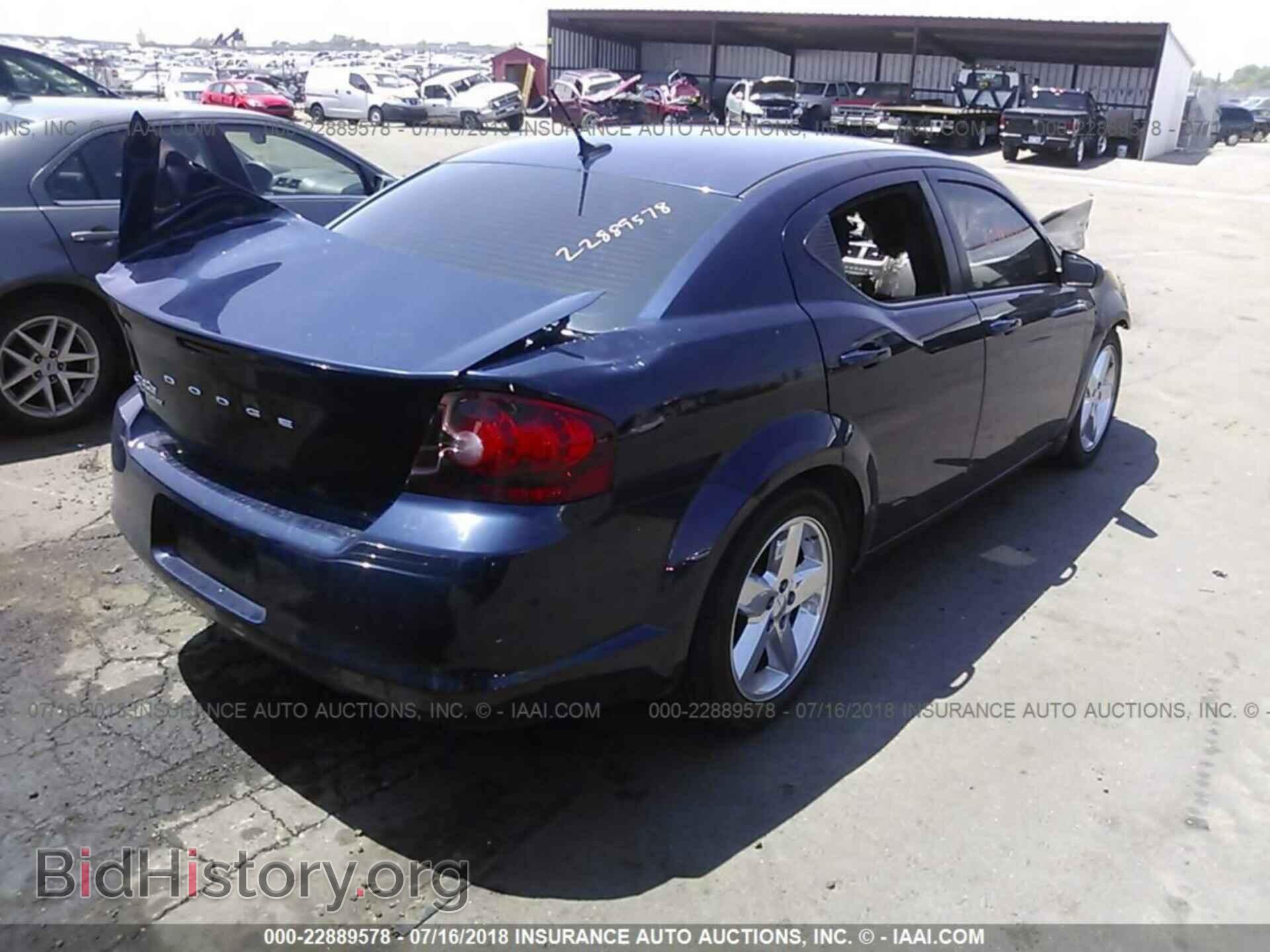 2013 Dodge Avenger - VIN: 1C3CDZAB6DN657792 - Фото 4