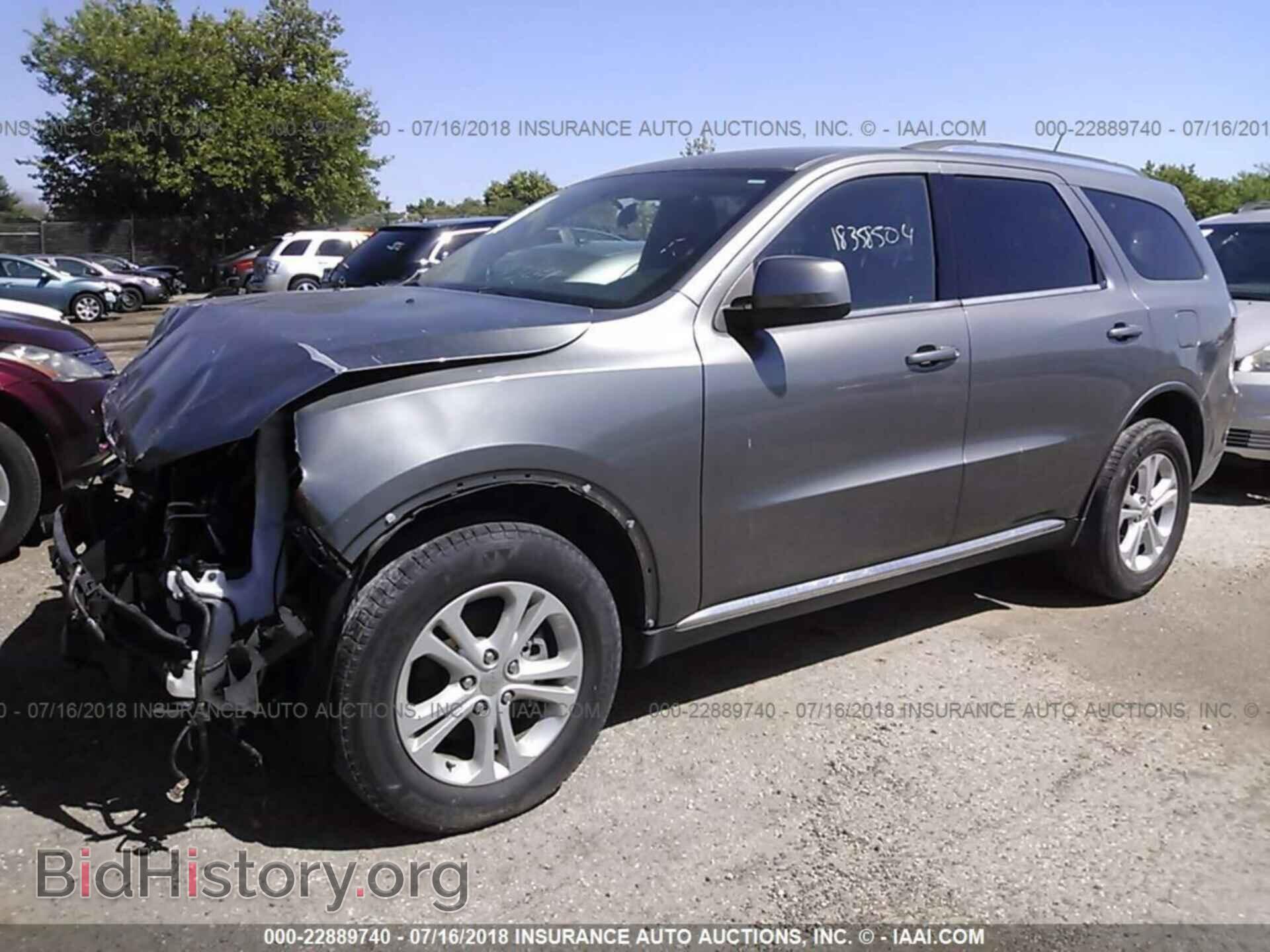 2012 Dodge Durango - VIN: 1C4RDHAG0CC260164 - Фото 2