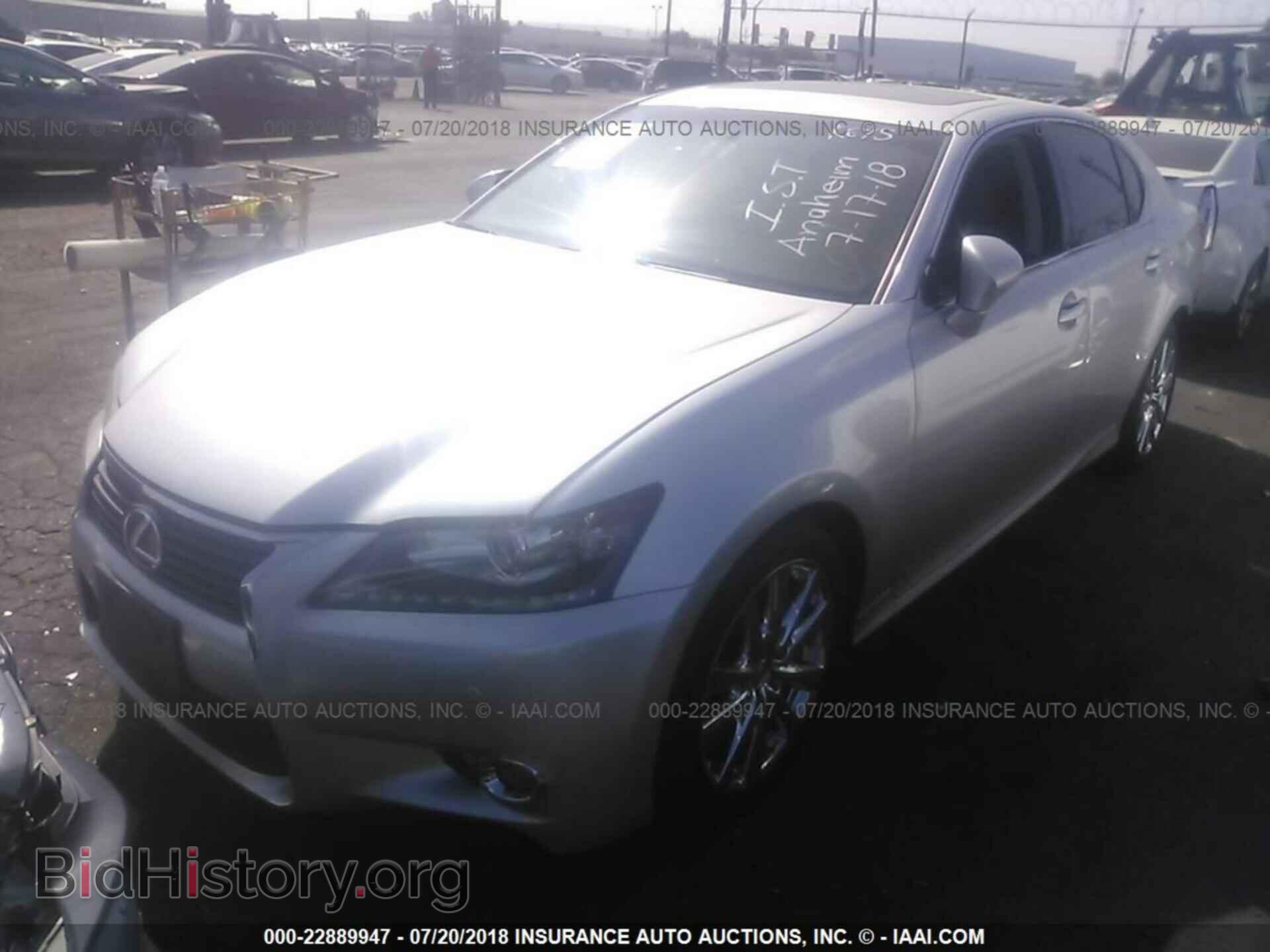 2013 Lexus Gs - VIN: JTHBE1BL5D5023367 - Фото 2
