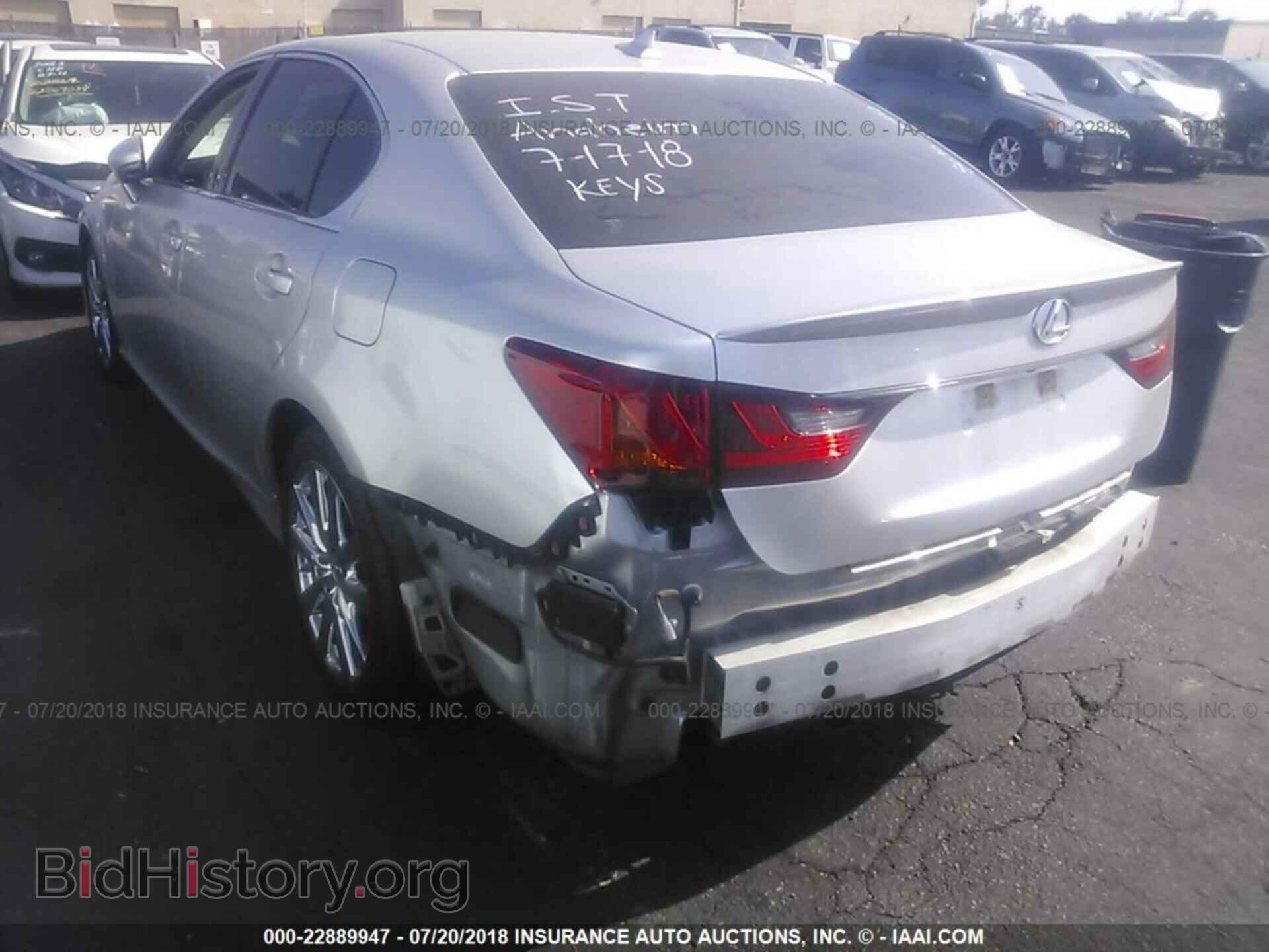 2013 Lexus Gs - VIN: JTHBE1BL5D5023367 - Фото 3
