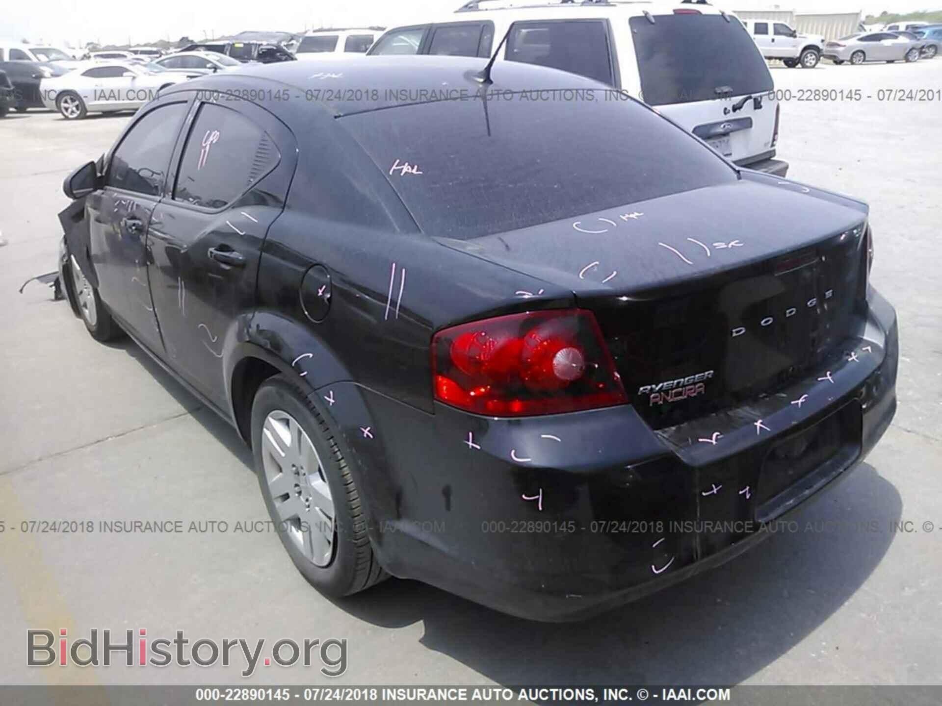 2013 DODGE AVENGER - VIN: 1C3CDZAB3DN544107 - Фото 3