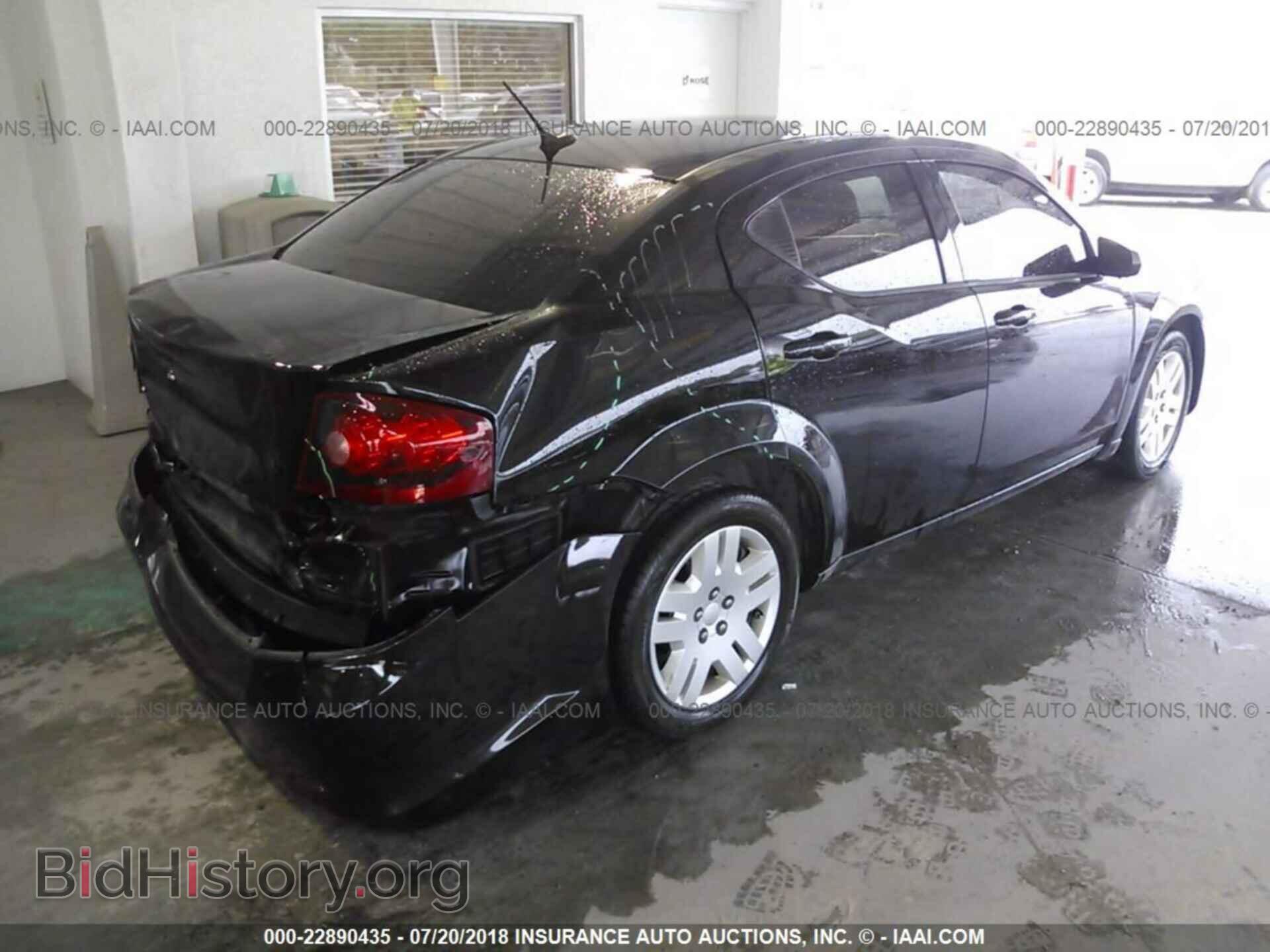2014 Dodge Avenger - VIN: 1C3CDZAB8EN166433 - Фото 4