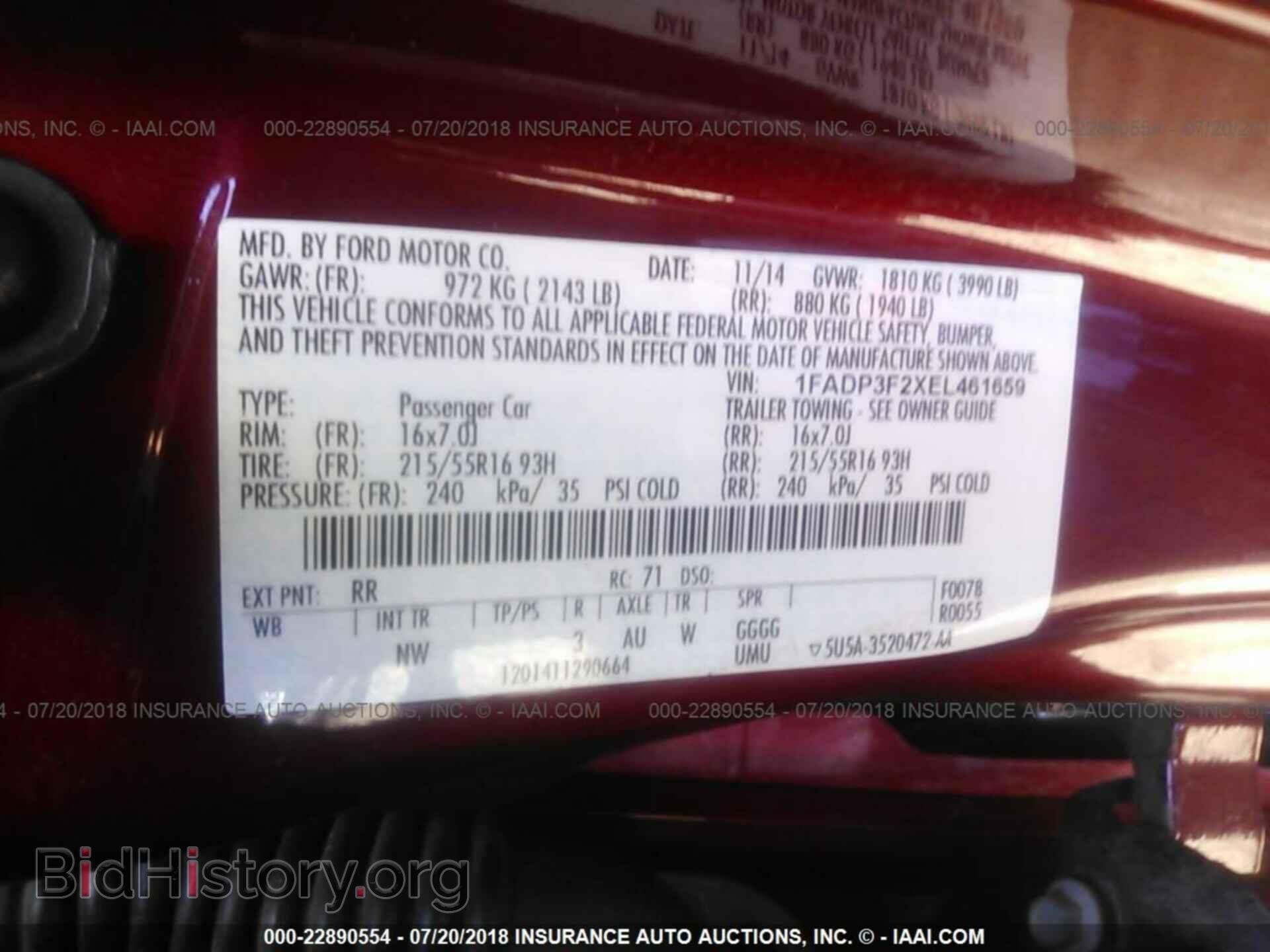 2014 Ford Focus - VIN: 1FADP3F2XEL461659 - Photo 9