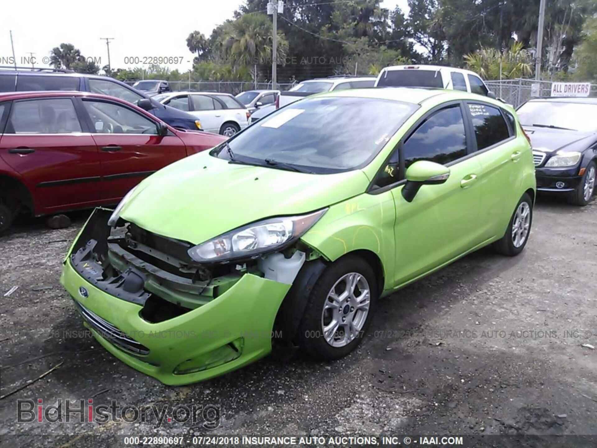 2014 Ford Fiesta - VIN: 3FADP4EJ8EM239893 - Фото 2