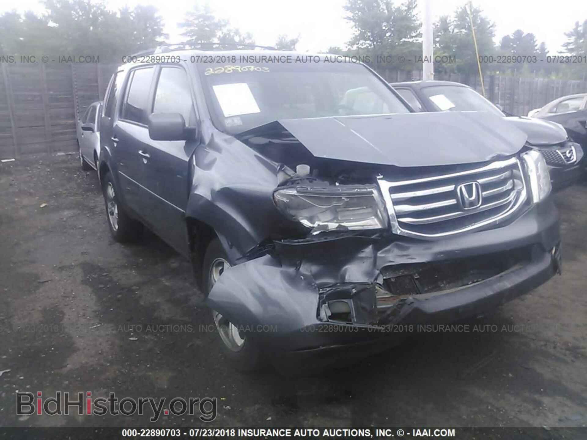 Фотография 5FNYF4H77DB027505 - Honda Pilot 2013