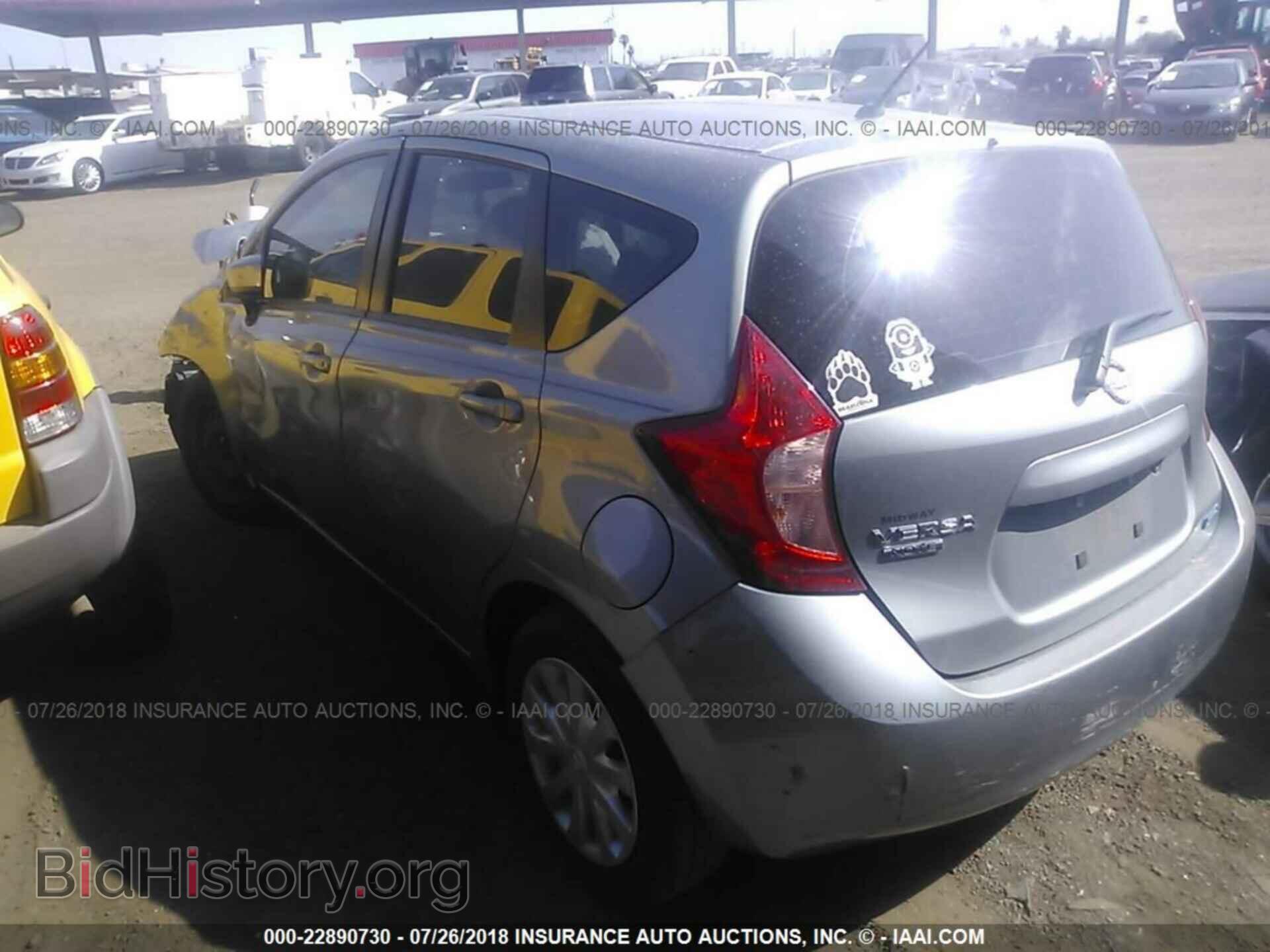 2015 Nissan Versa note - VIN: 3N1CE2CP4FL436142 - Фото 3