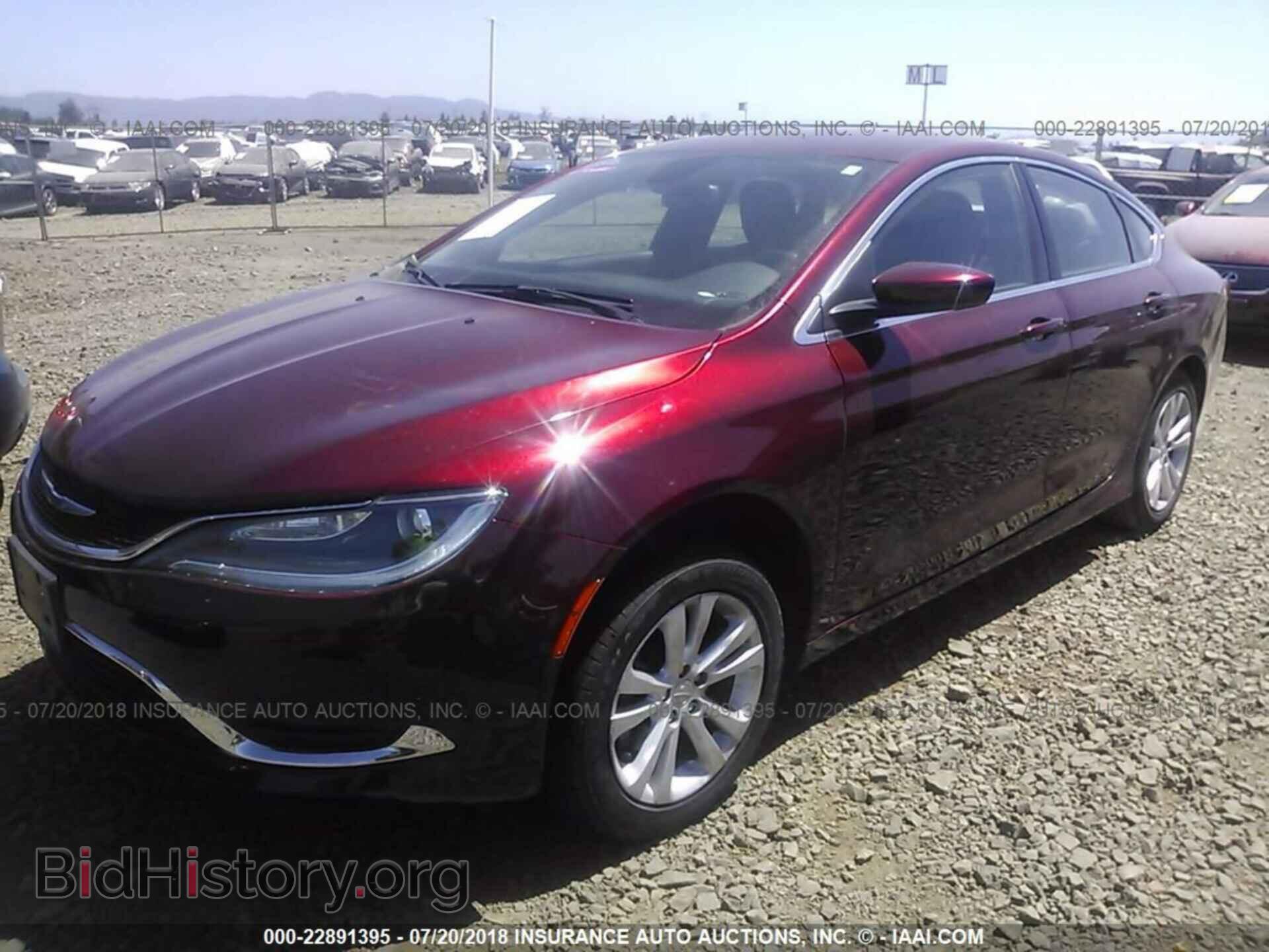 2016 Chrysler 200 - VIN: 1C3CCCAB5GN165226 - Фото 2