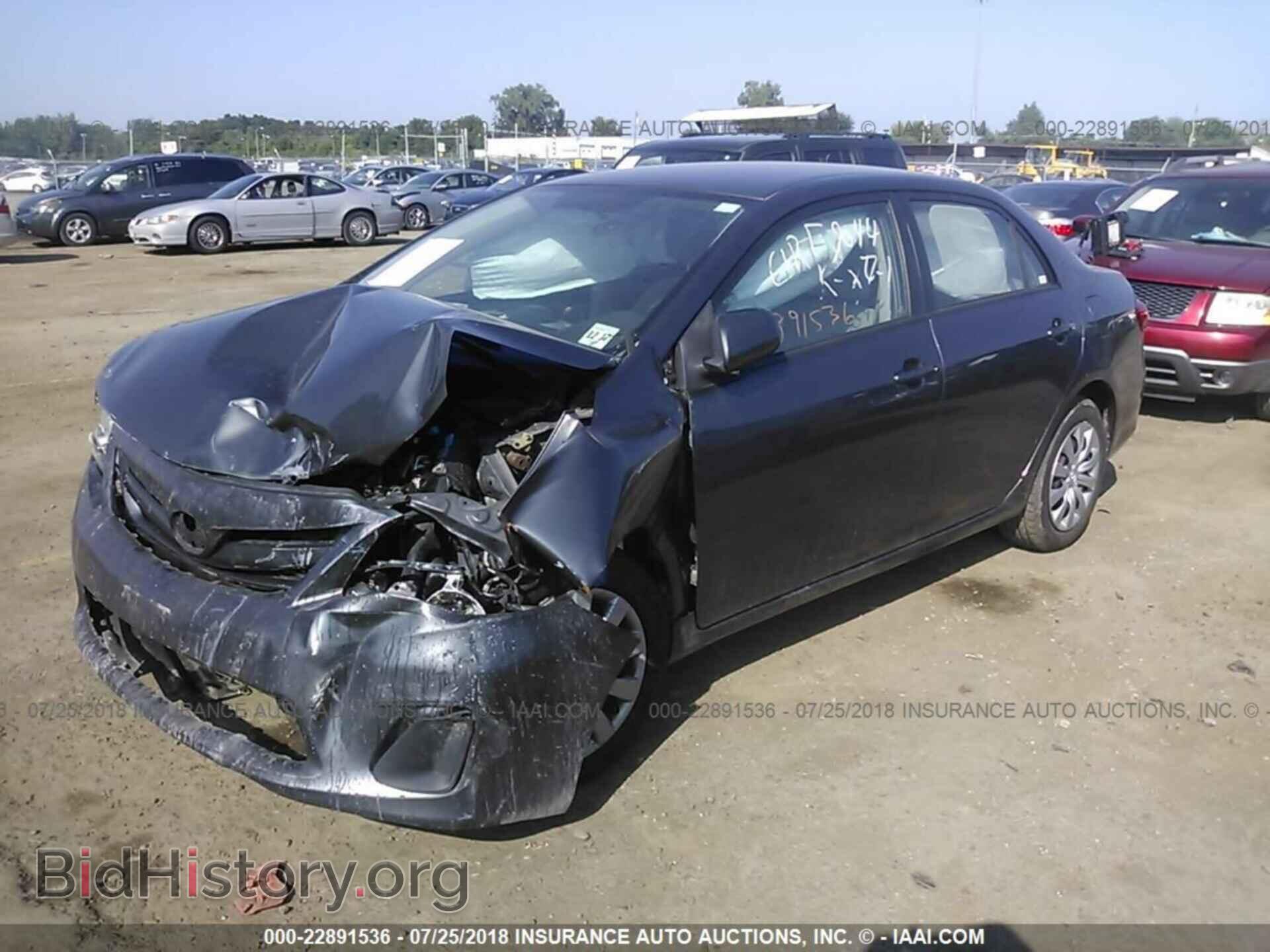 2012 Toyota Corolla - VIN: 2T1BU4EE5CC769709 - Фото 2