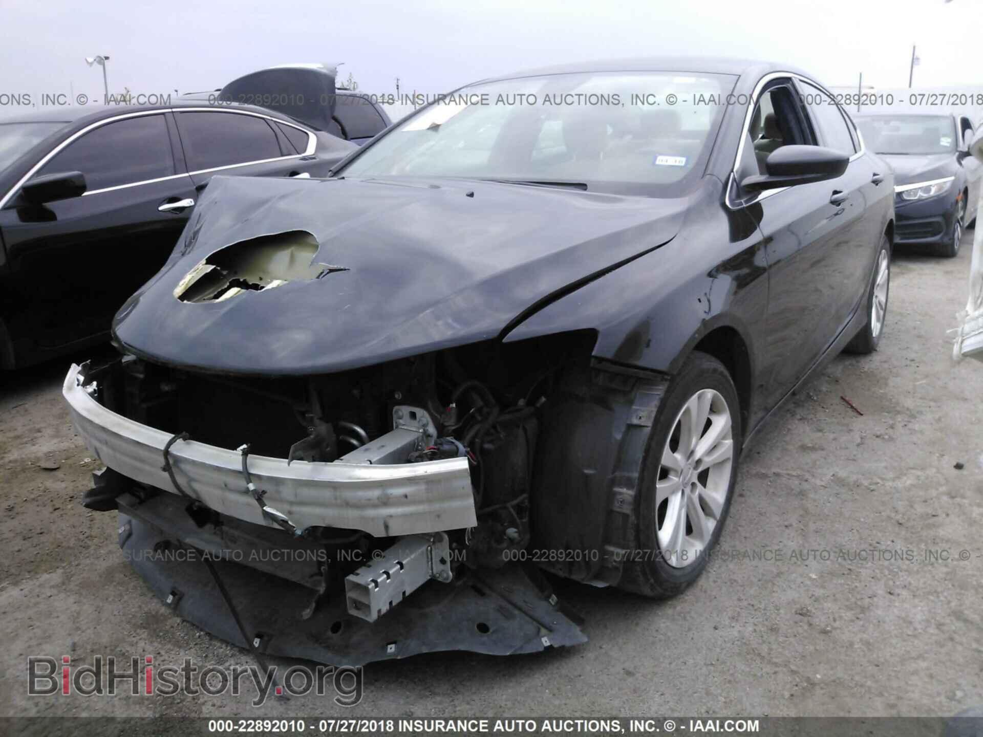 2016 Chrysler 200 - VIN: 1C3CCCAB5GN159474 - Фото 2