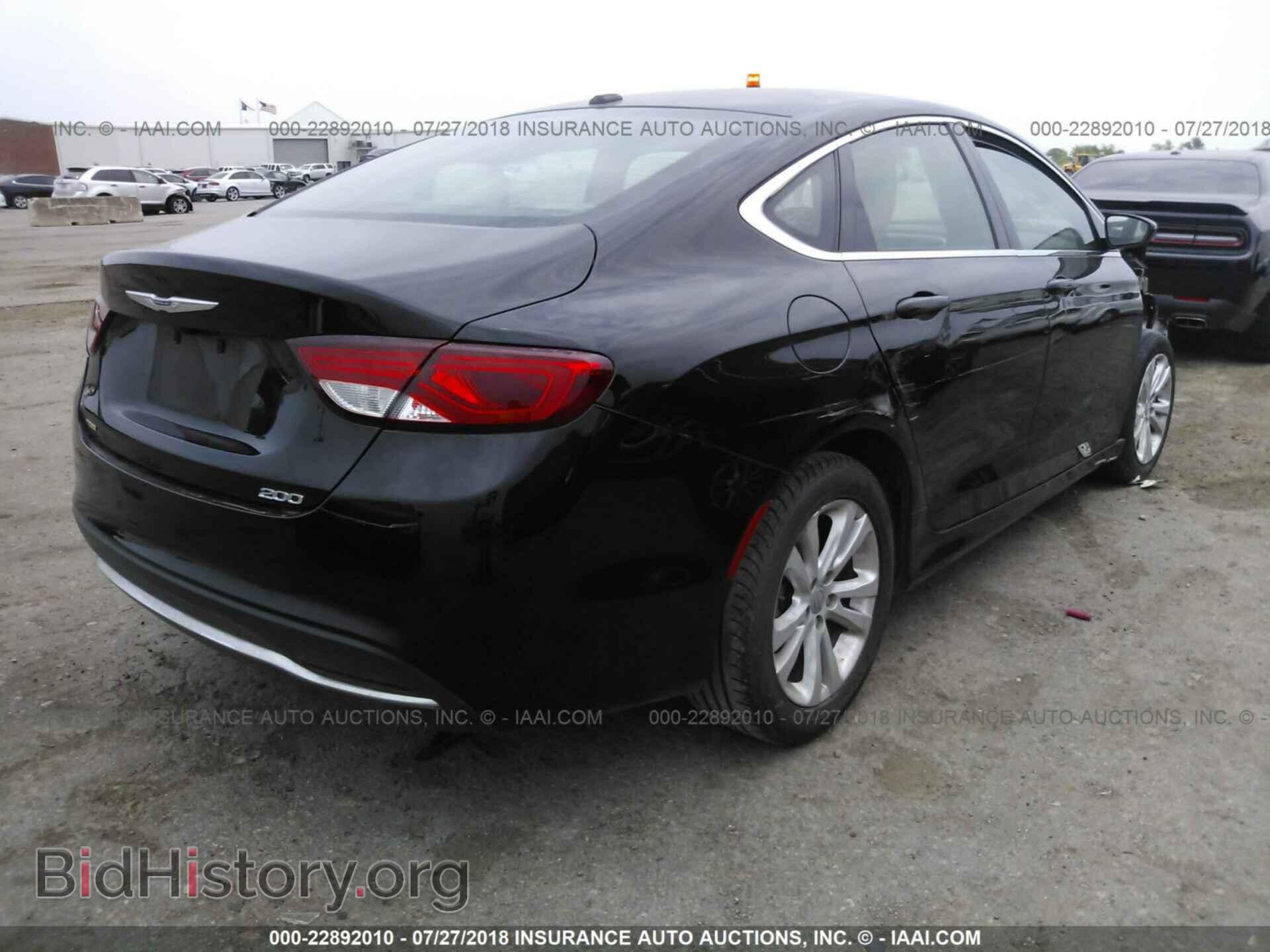 2016 Chrysler 200 - VIN: 1C3CCCAB5GN159474 - Фото 4