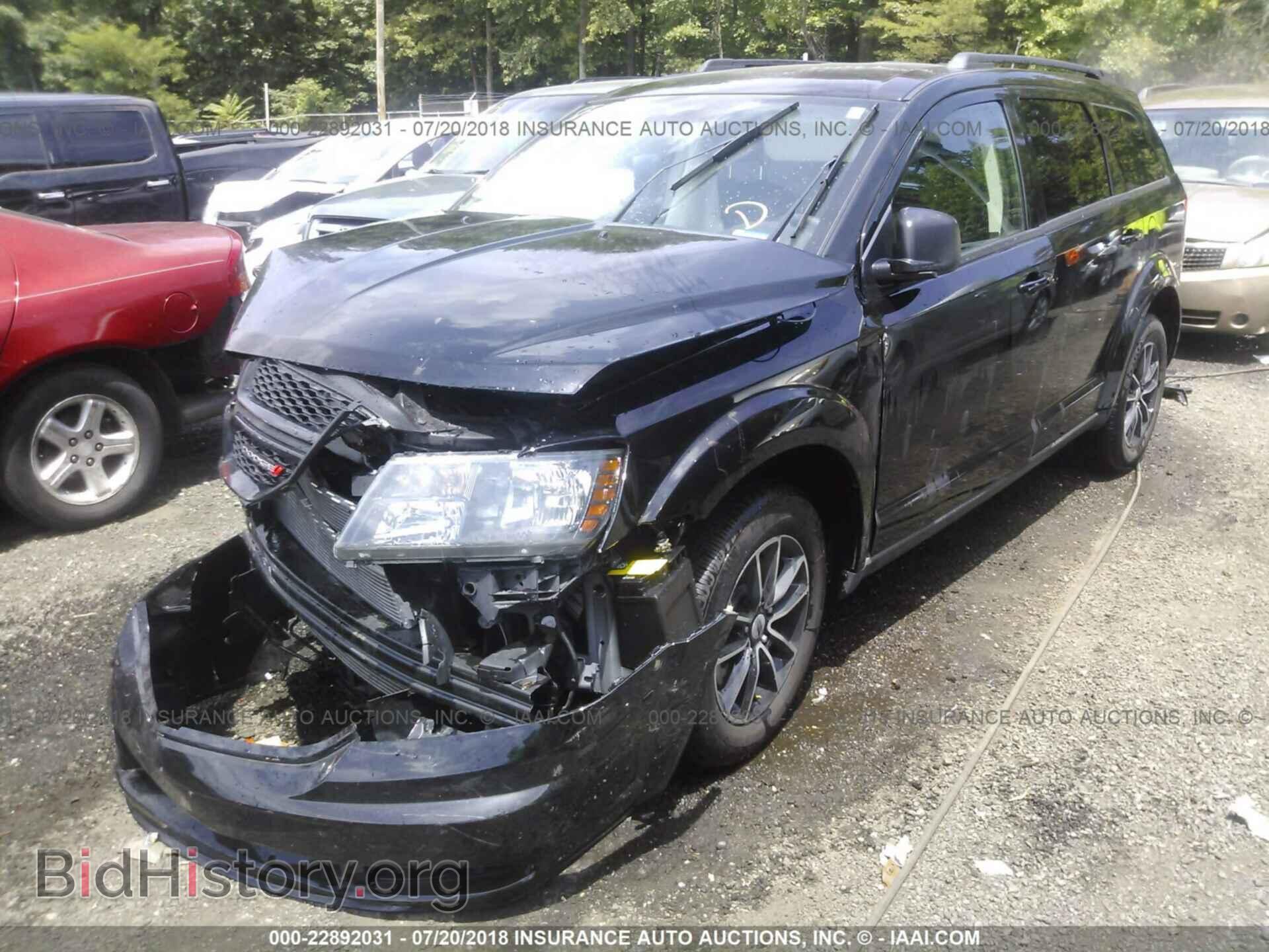 2018 DODGE JOURNEY - VIN: 3C4PDCAB5JT310055 - Фото 2
